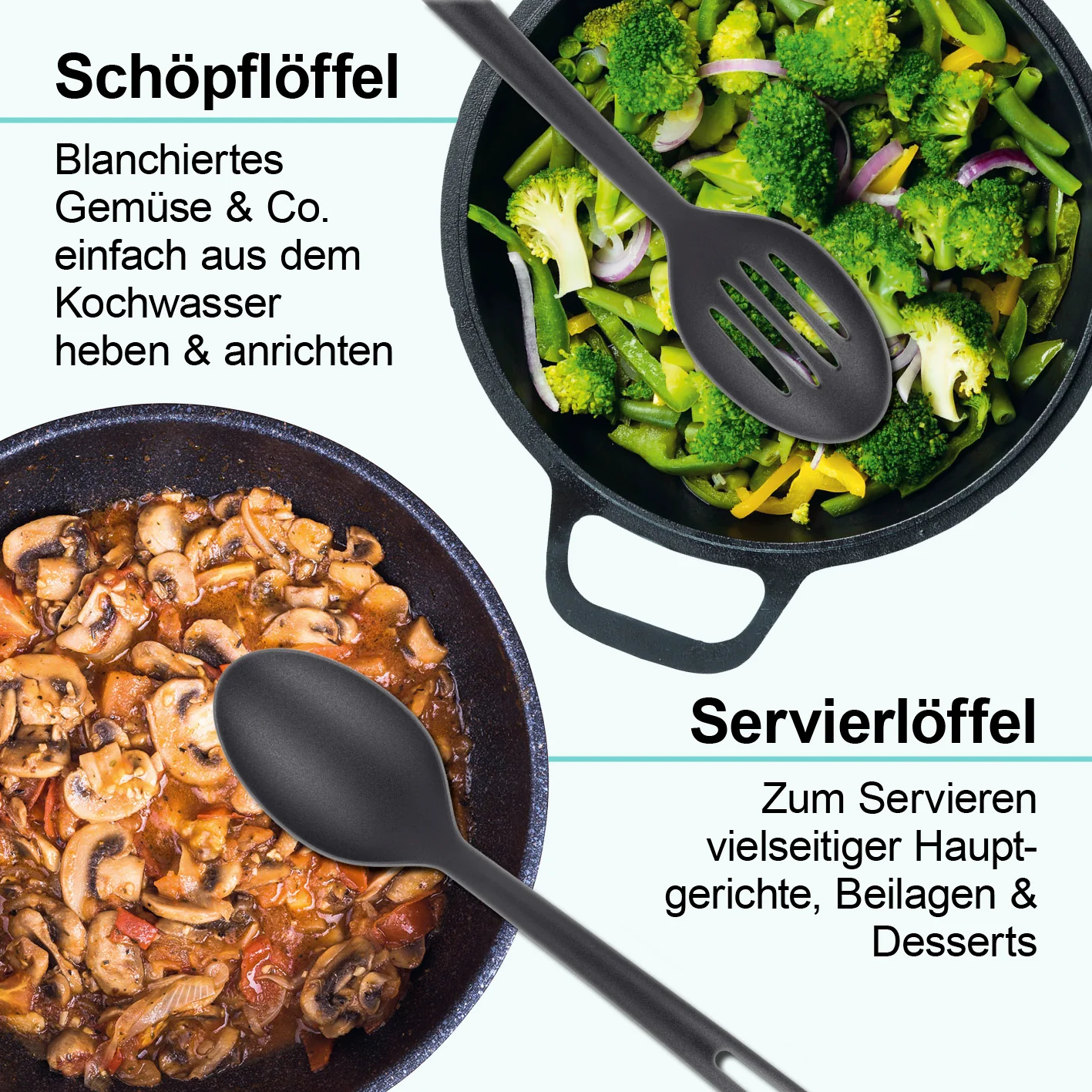 Küchenhelfer-Set mit praktischem Ständer - 7-teilig - Image 6