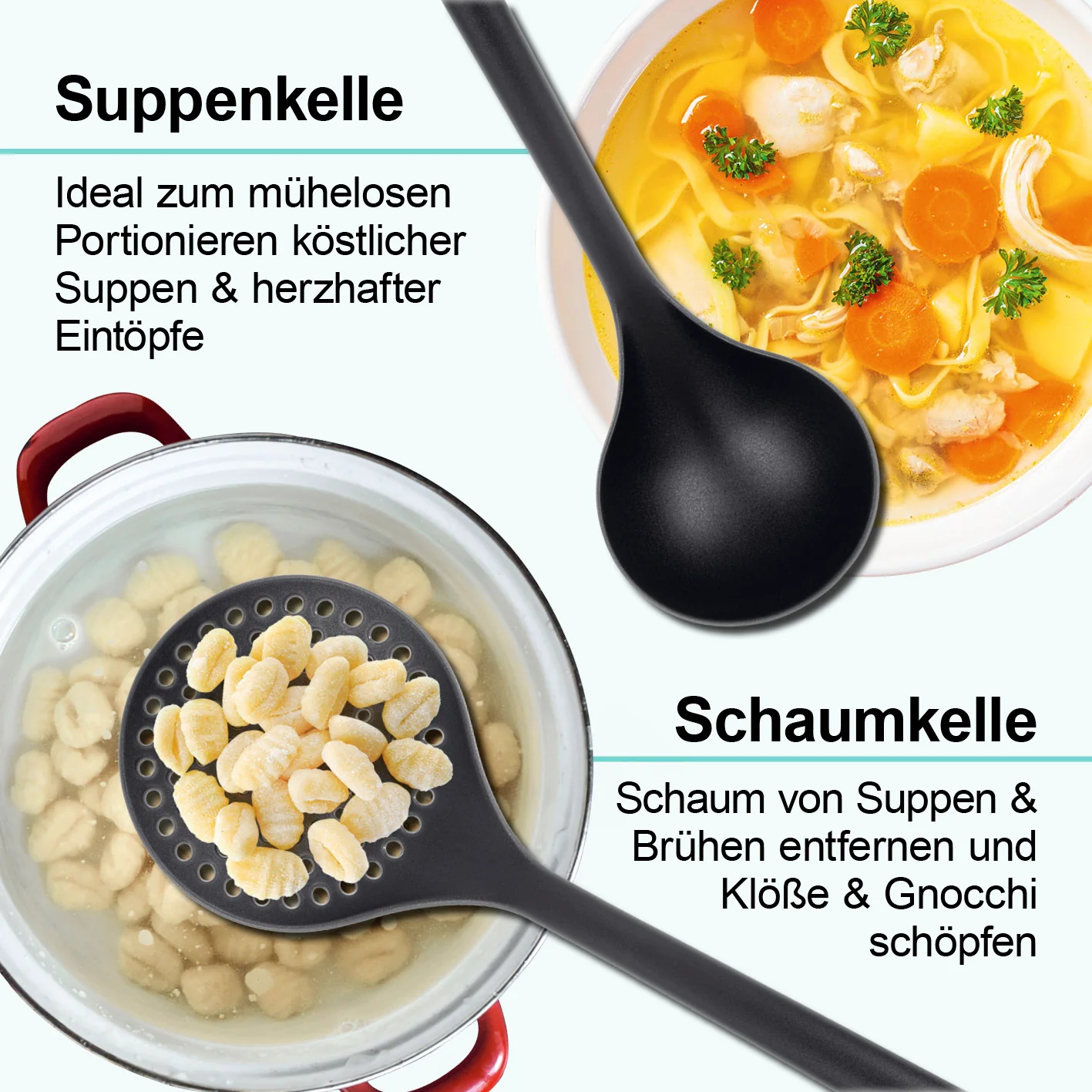 Küchenhelfer-Set mit praktischem Ständer - 7-teilig - Image 8