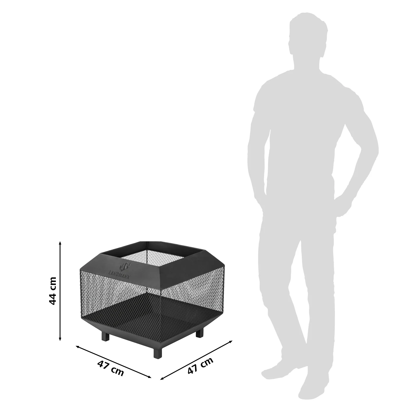 Feuerkorb Cube - Image 3