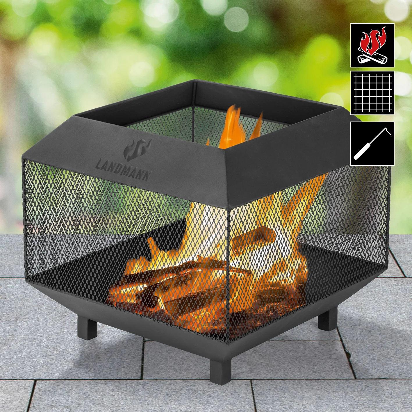Feuerkorb Cube - Image 4