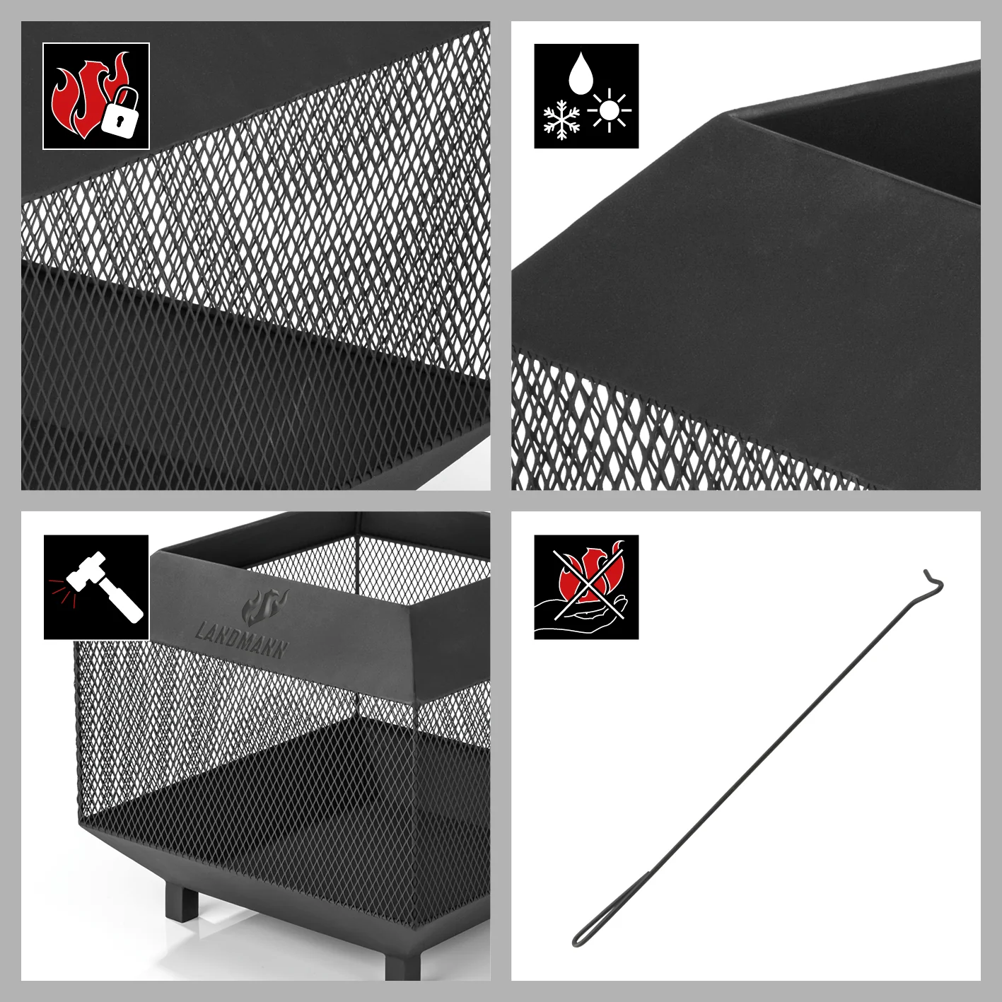 Feuerkorb Cube - Image 5