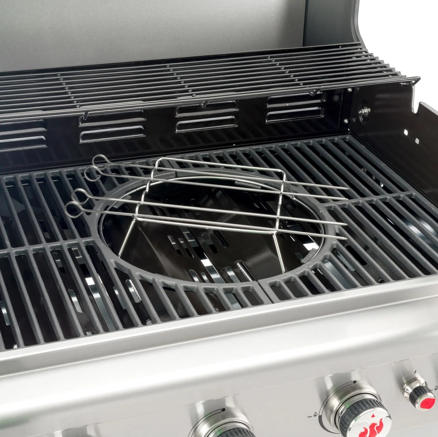 Grillspieß-Set - 41 cm - Edelstahl - Image 3