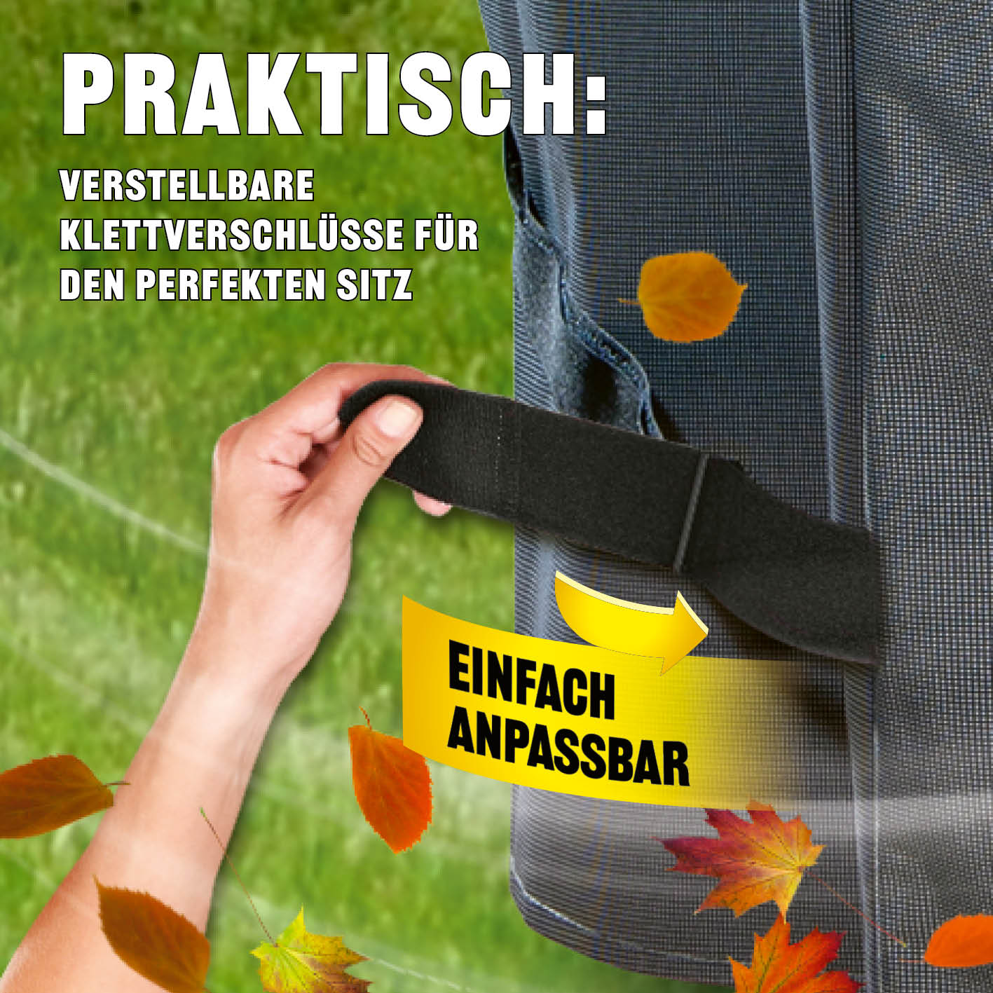 Premium Wetterschutzhaube M (60 x 80 x 120 cm) - grau - Image 5