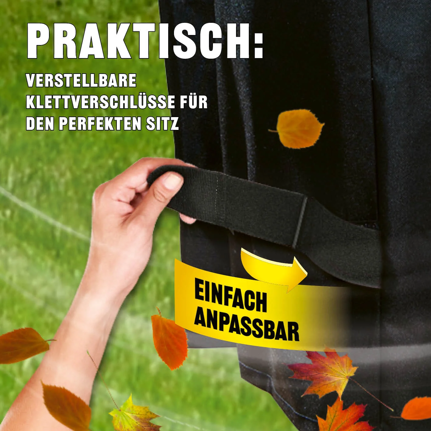Wetterschutzhaube Premium - 60x96x120cm - schwarz - Image 5