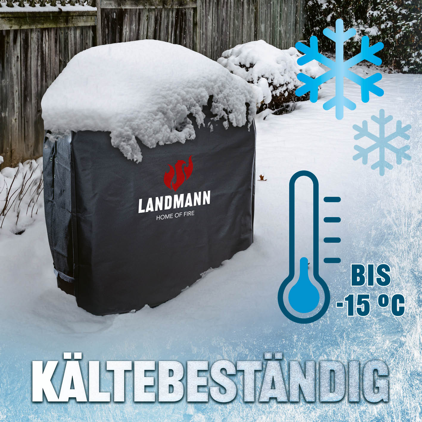 Wetterschutzhaube Premium - 60x96x120cm - schwarz - Image 7
