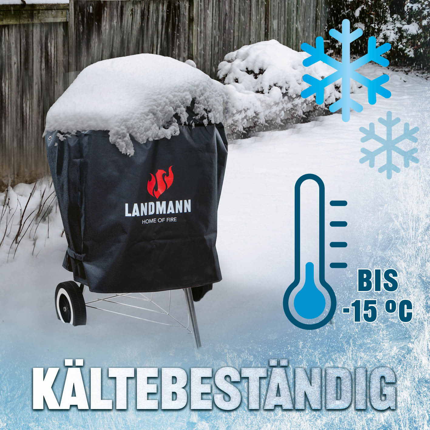 Wetterschutzhaube Premium - 90x70x70cm - schwarz - Image 7