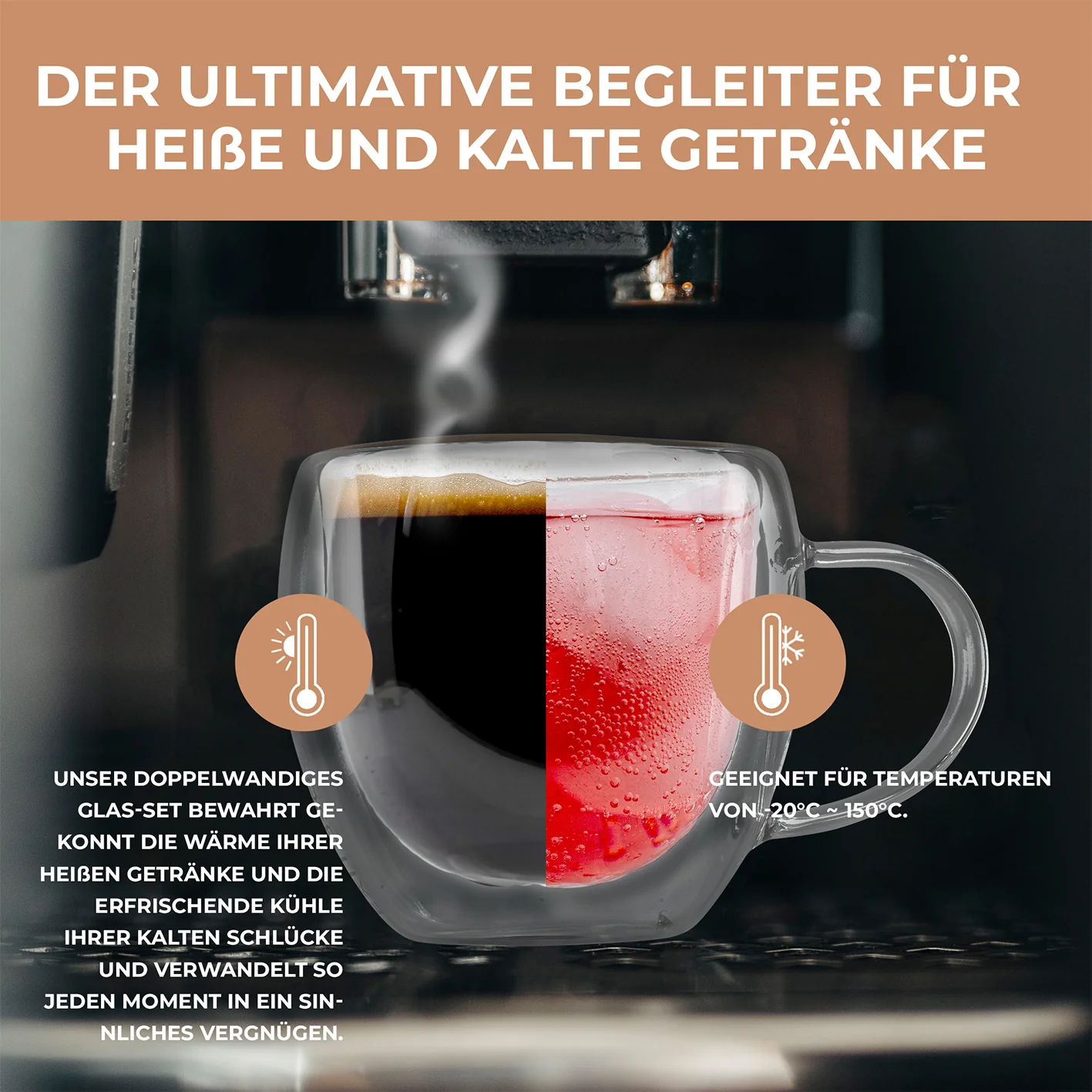 Latte Macchiato Gläser - 6er-Set - 330 ml - Image 5
