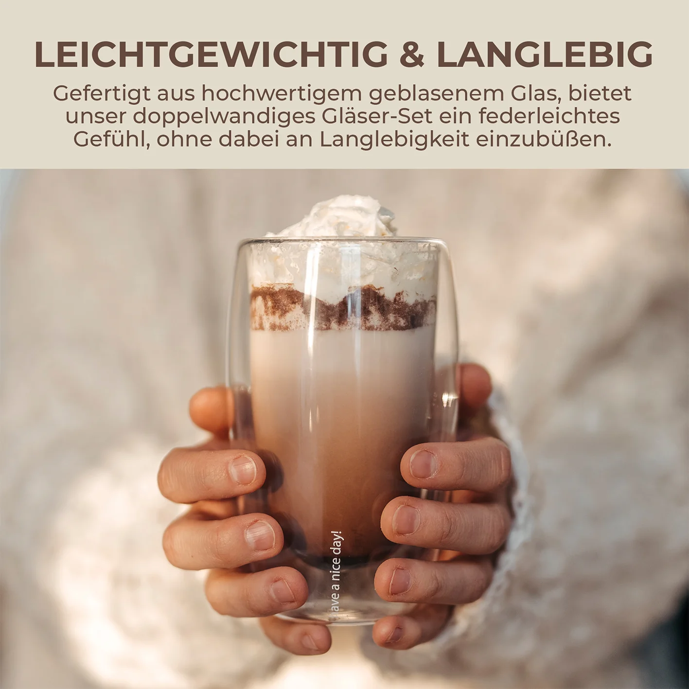 Latte Macchiato Gläser - 6er-Set - 330 ml - Image 6