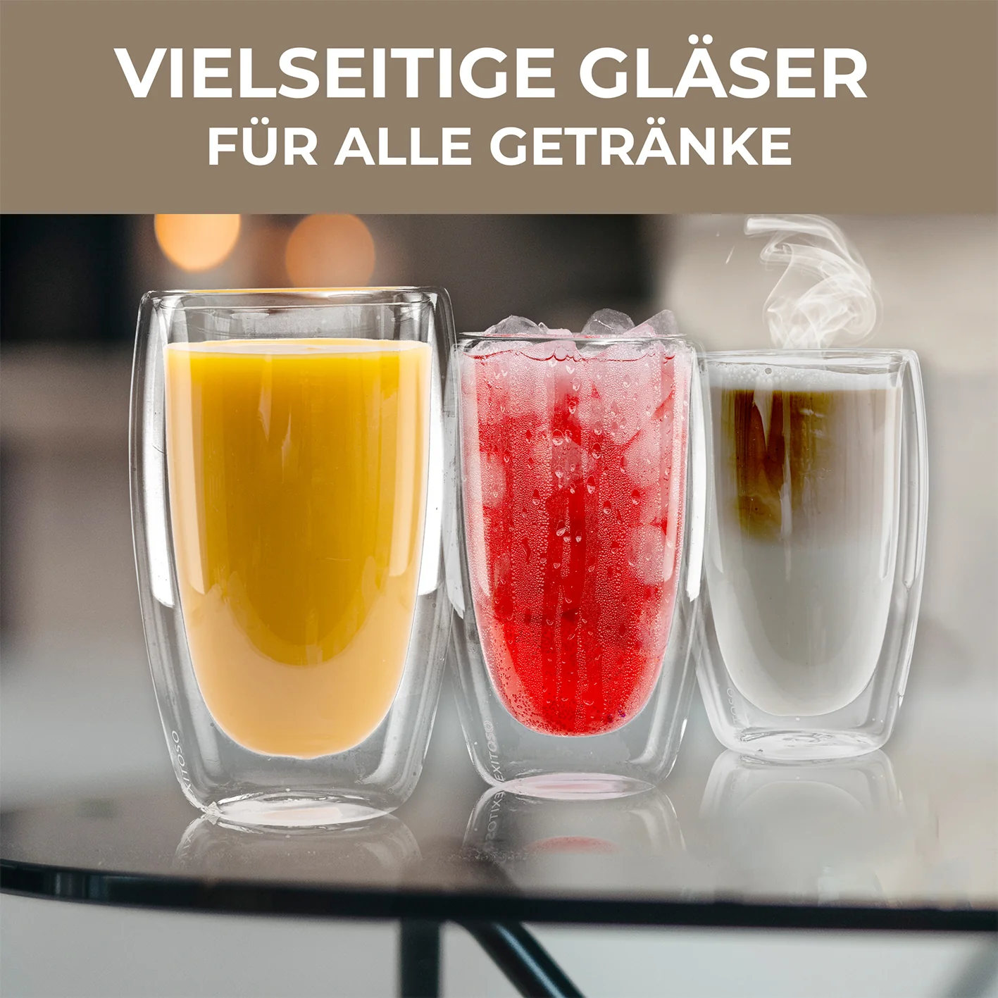Latte Macchiato Gläser - 6er-Set - 450 ml - Image 6