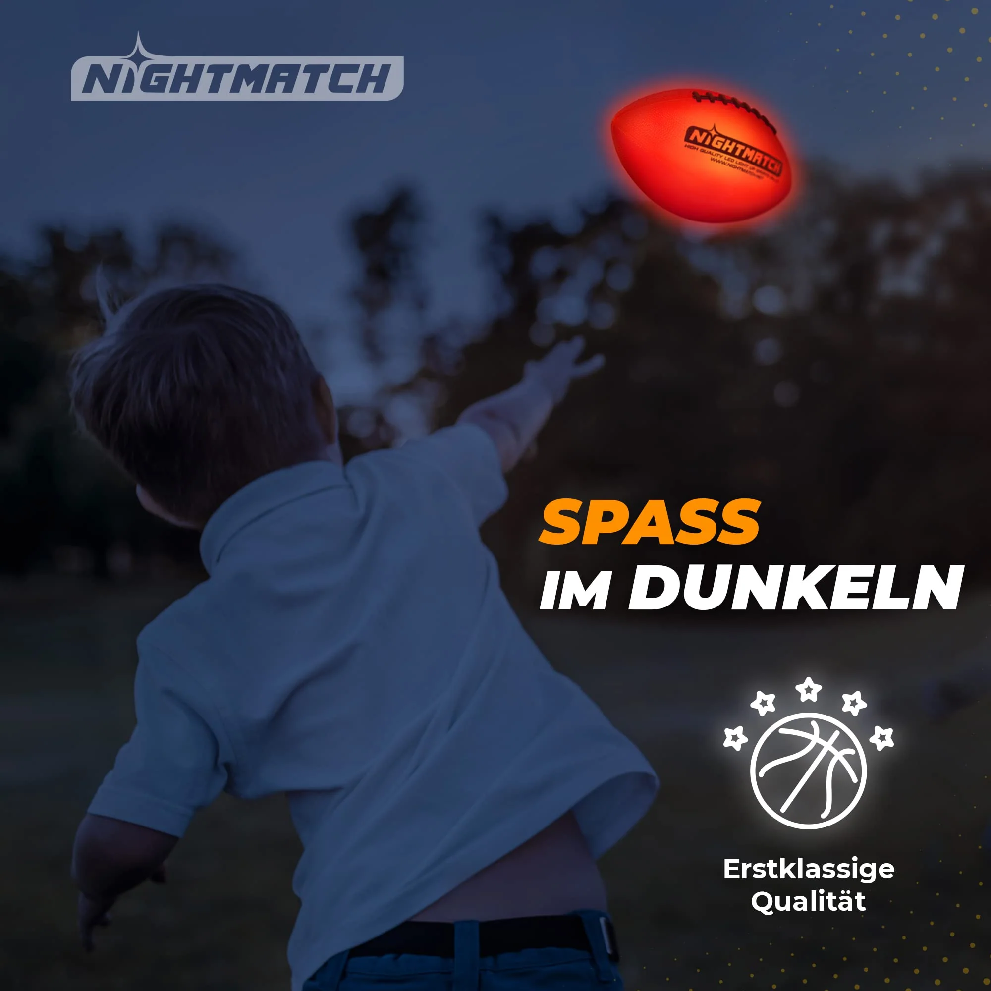 Leuchtfootball - Komplettset - Gr.3 - Orange - Image 3