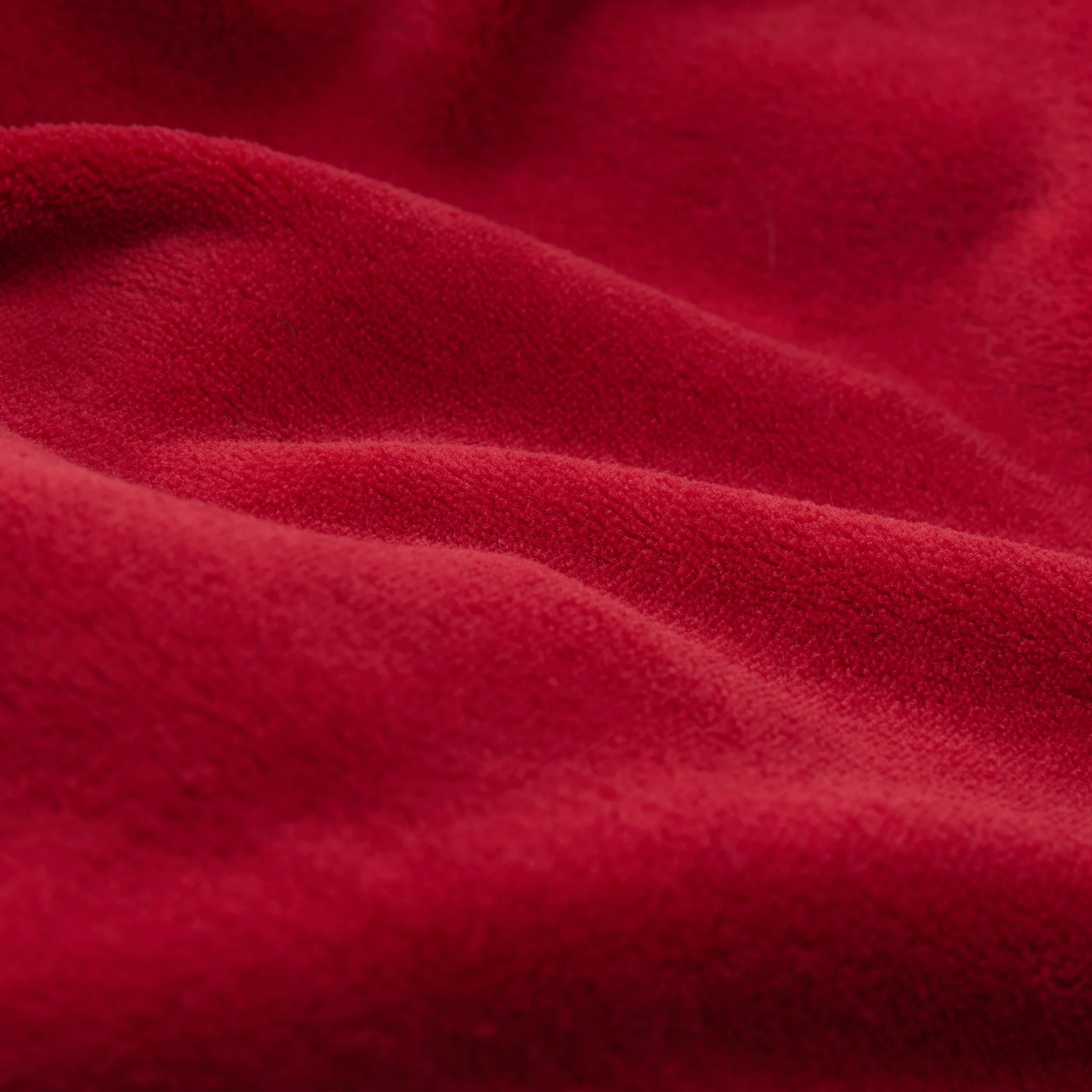 Luxury Mikrofaser Bademantel mit Kapuze für Damen und Herren - Rot - Größe XL - Image 8