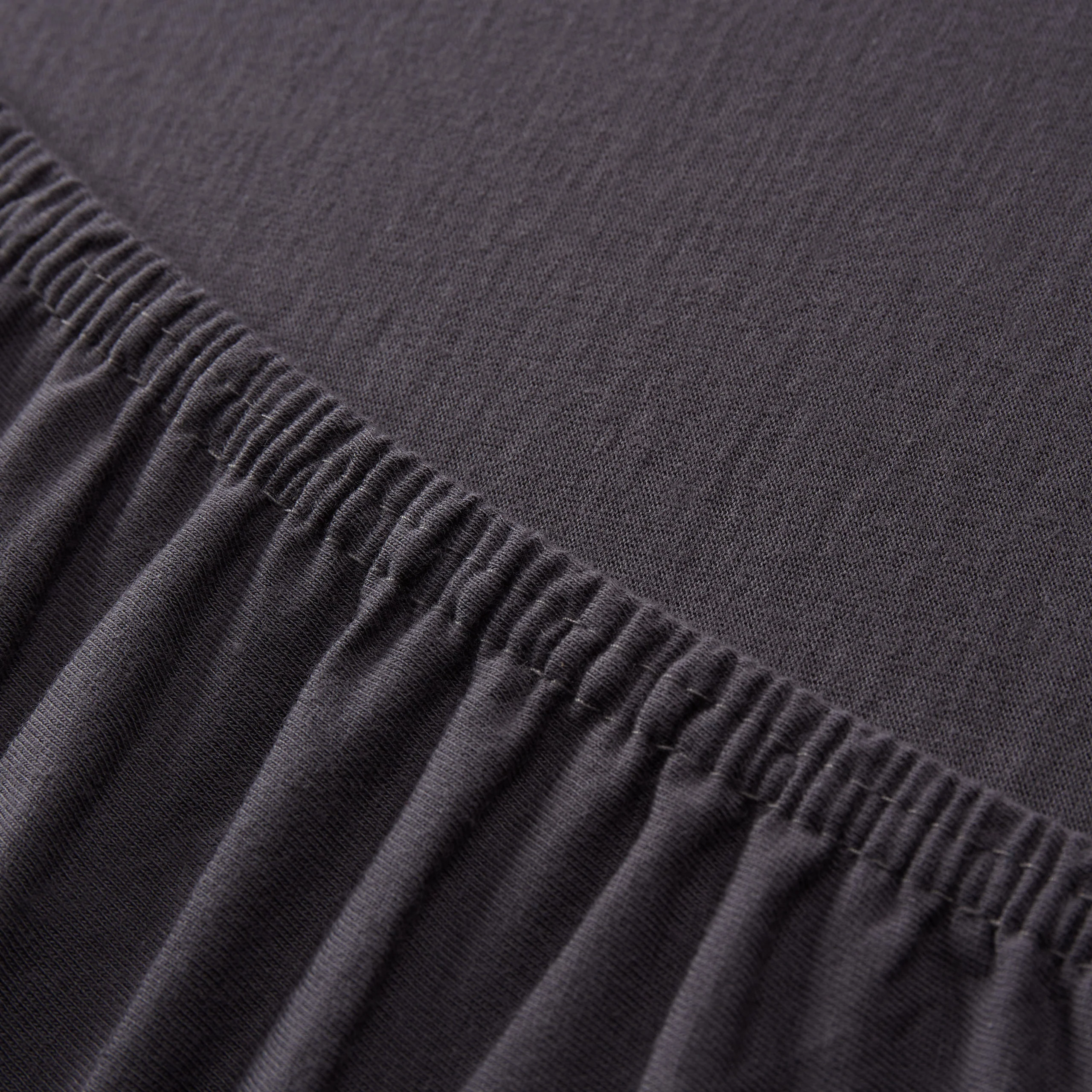 Comfort Jersey Spannbettlaken - 160 g/m² 100% Baumwolle - 140-160 x 200 cm - Anthrazit - Image 7