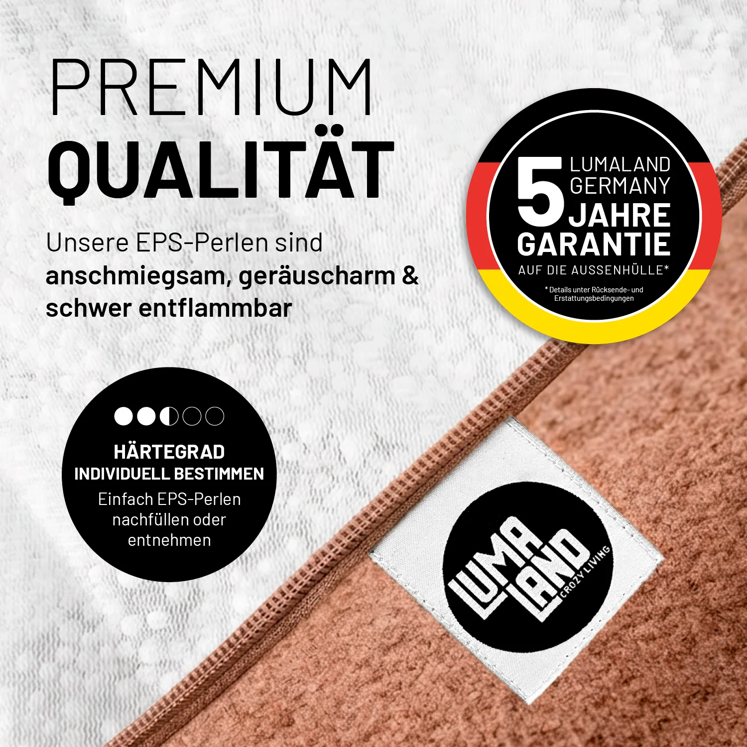Comfort Line Sitzsack XL - 250 L - Braun - Image 6