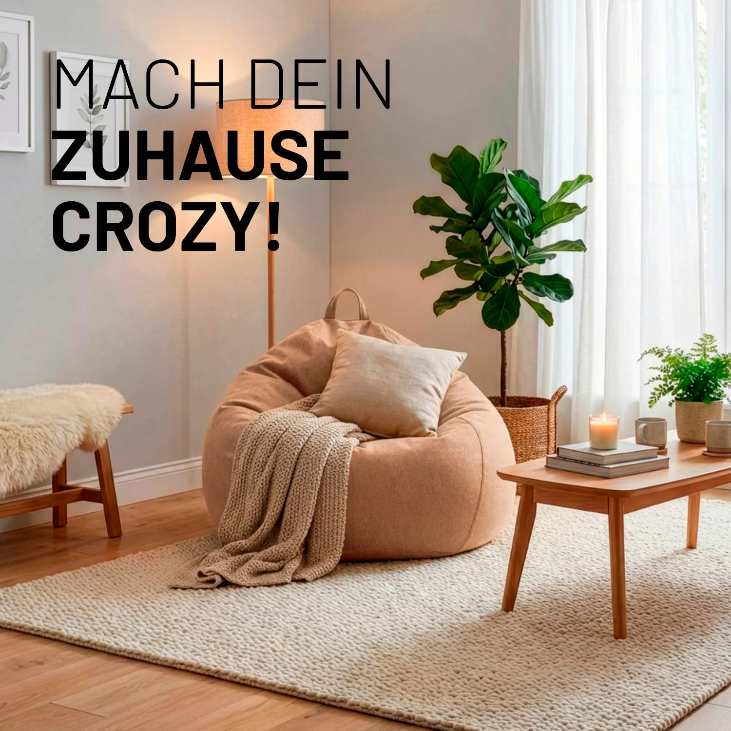 Comfort Line Sitzsack XXL - 315 L - Braun - Image 8