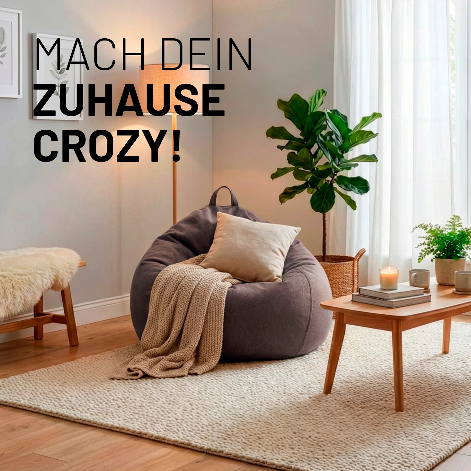 Comfort Line Sitzsack XXL - 315 L - Dunkelgrau - Image 8