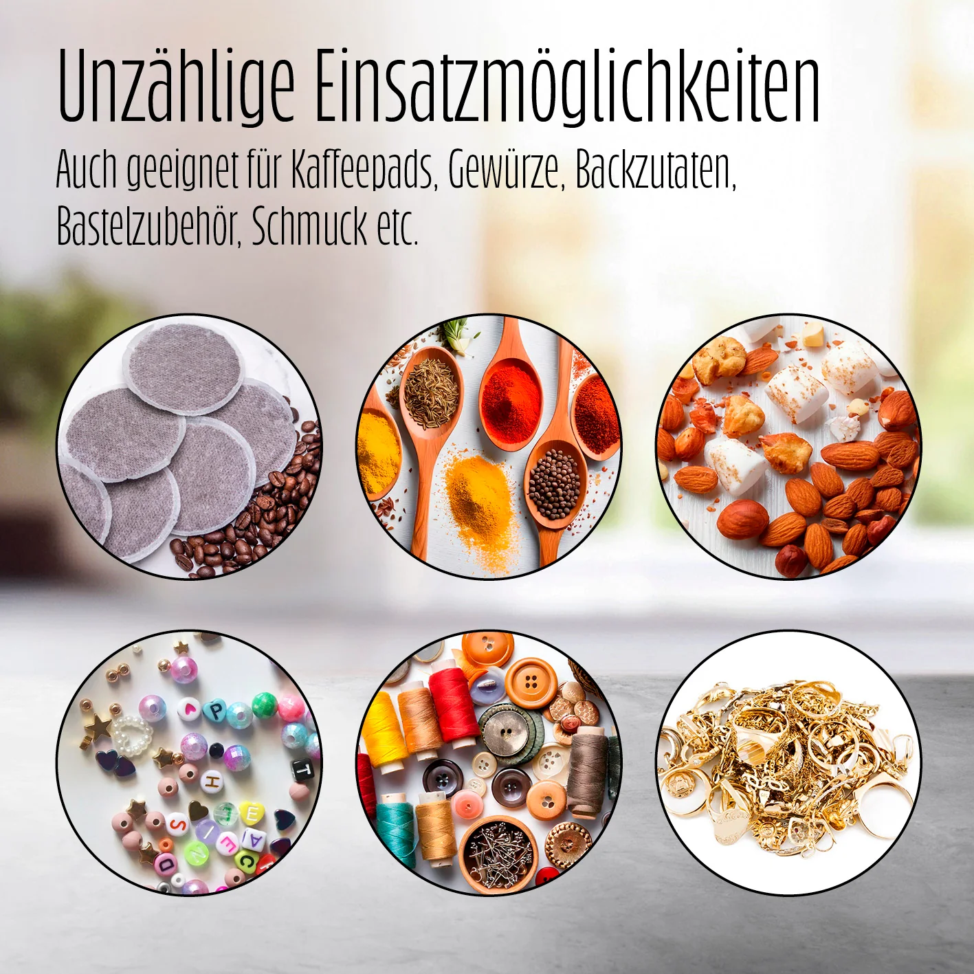 Cuisine Teebox aus Bambus mit 10 Fächern - ca. 36,7 x 20 x 9 cm - Image 7