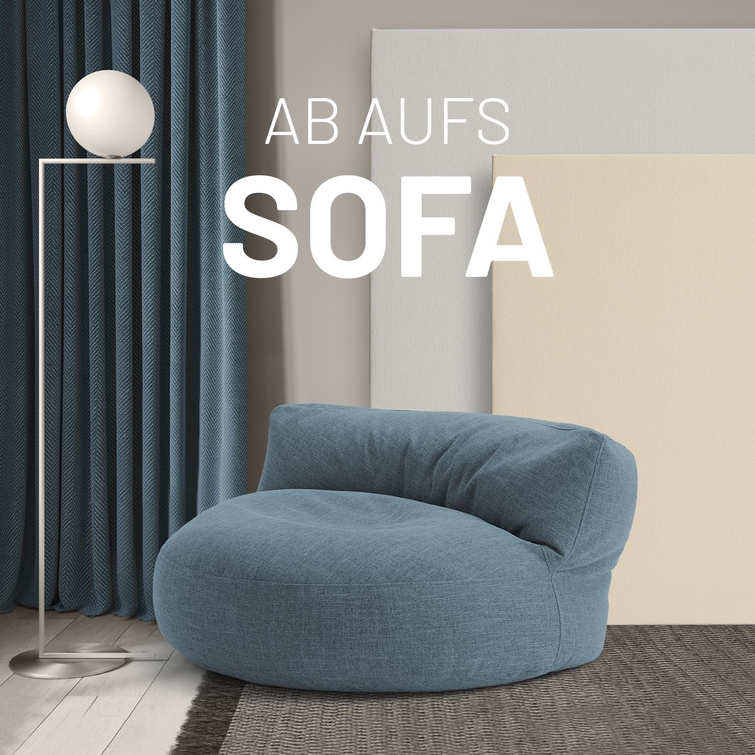 Interior Line Sitzsack-Lounge (320 L) - indoor - Aquamarin - Image 6