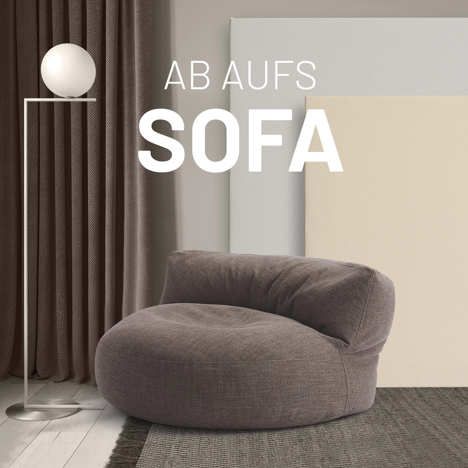 Interior Line Sitzsack-Lounge (320 L) - indoor - Braun - Image 6