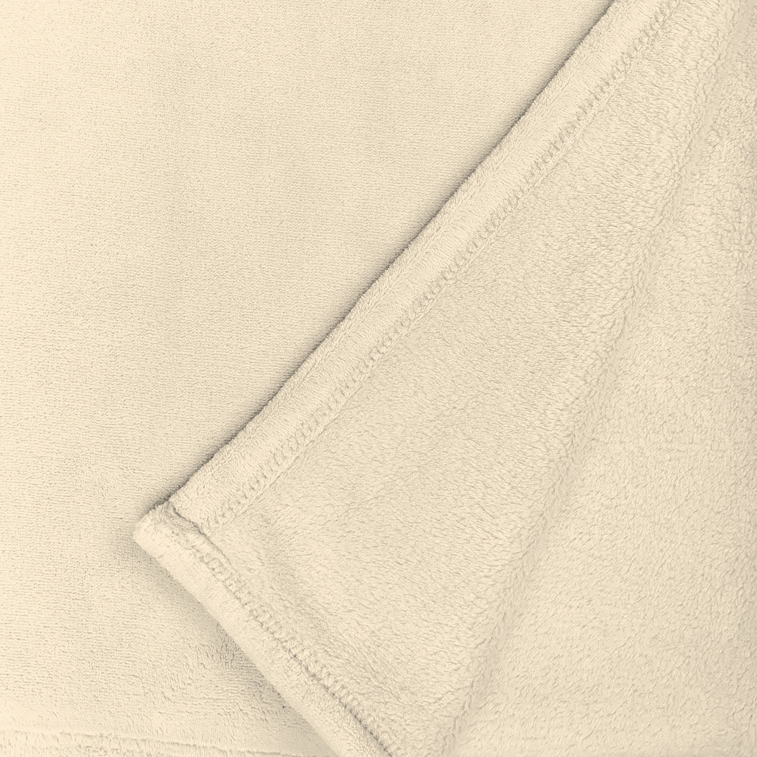 Kuscheldecke - 220x240 cm - Sofadecke & Tagesdecke - Beige - Image 7