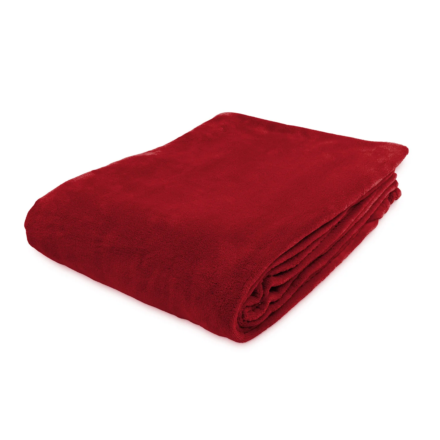 Kuscheldecke - 220x240 cm - Sofadecke & Tagesdecke - Bordeaux - Image 2