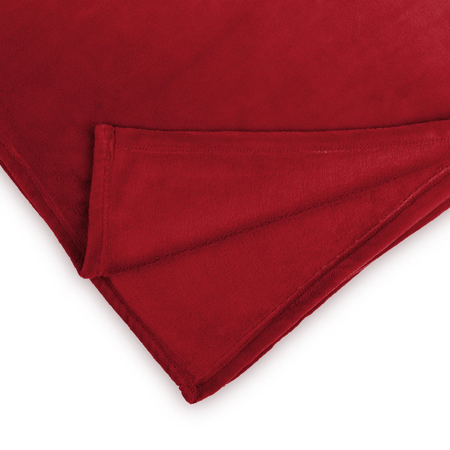 Kuscheldecke - 220x240 cm - Sofadecke & Tagesdecke - Bordeaux - Image 6