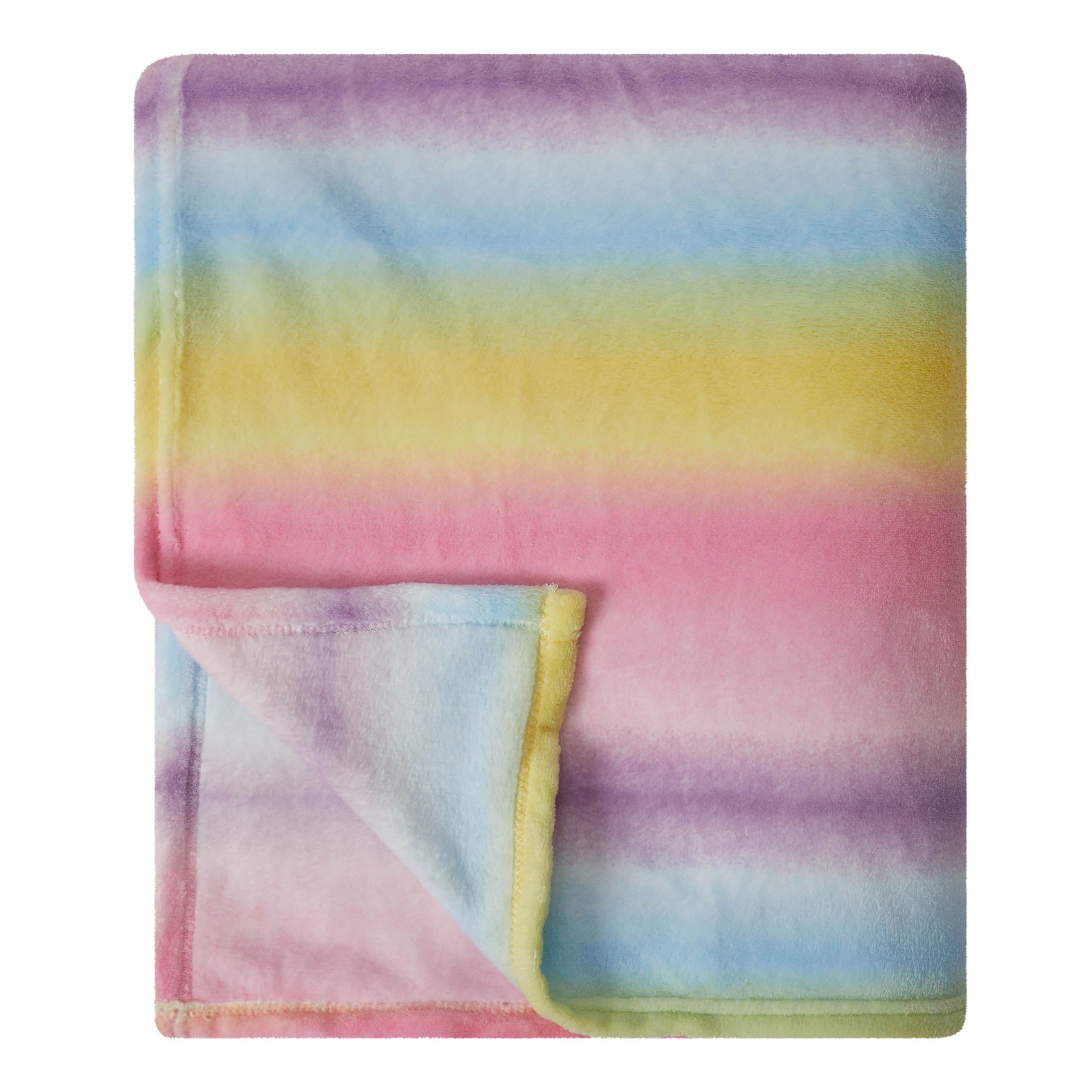 Kuscheldecke für Kinder - 150 x 180 cm - Regenbogen - Image 4