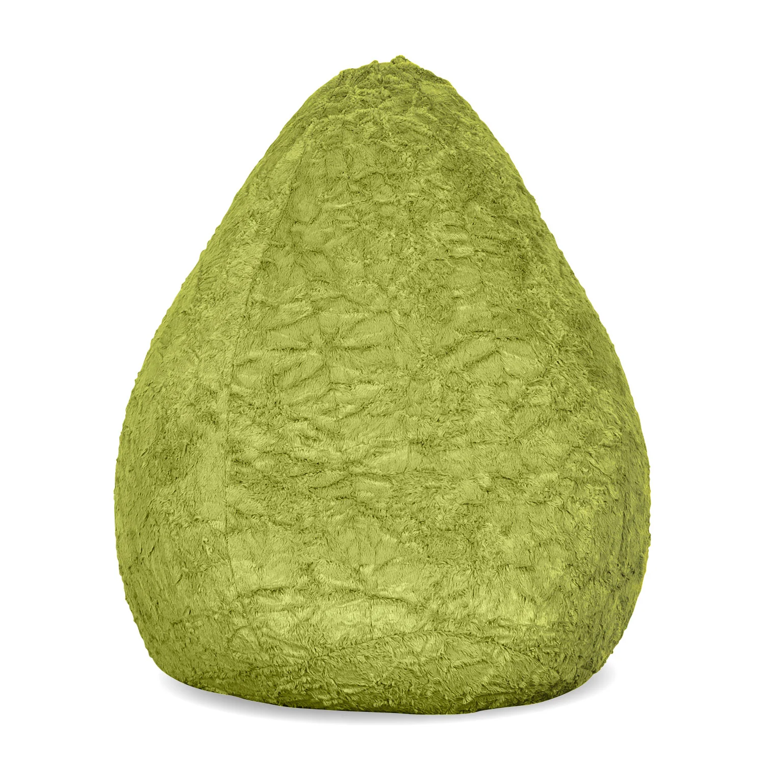 Luxury Fluffy Sitzsack (120 L) - indoor - Grün