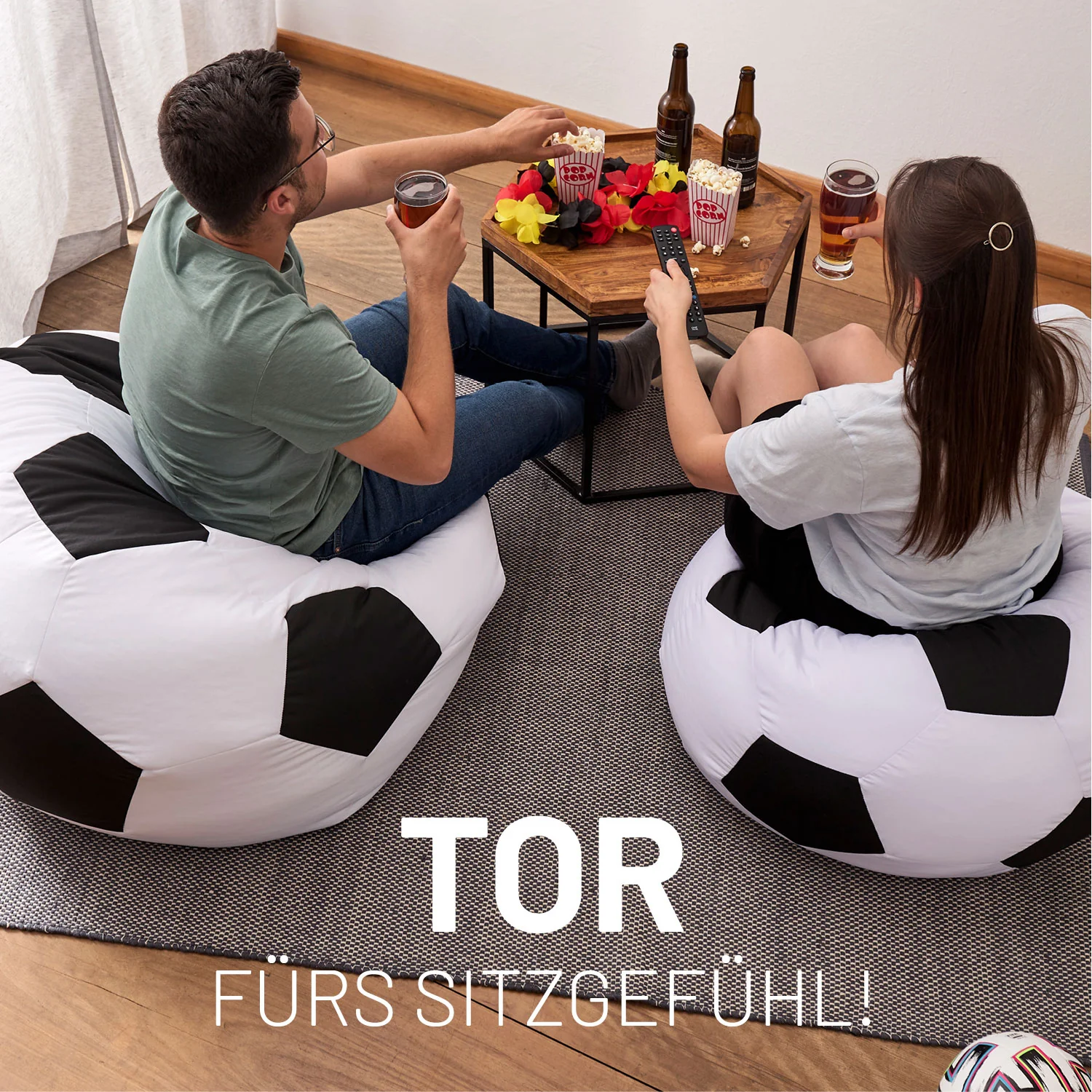 Luxury Fußball Sitzsack (300 L) - indoor & outdoor - Image 3