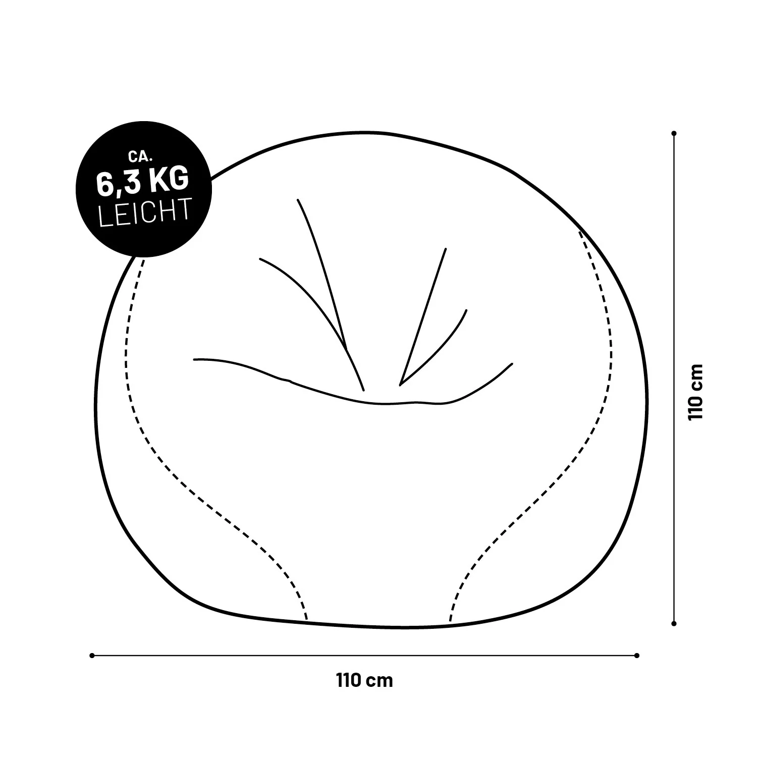 Luxury Fußball Sitzsack (300 L) - indoor & outdoor - Image 9