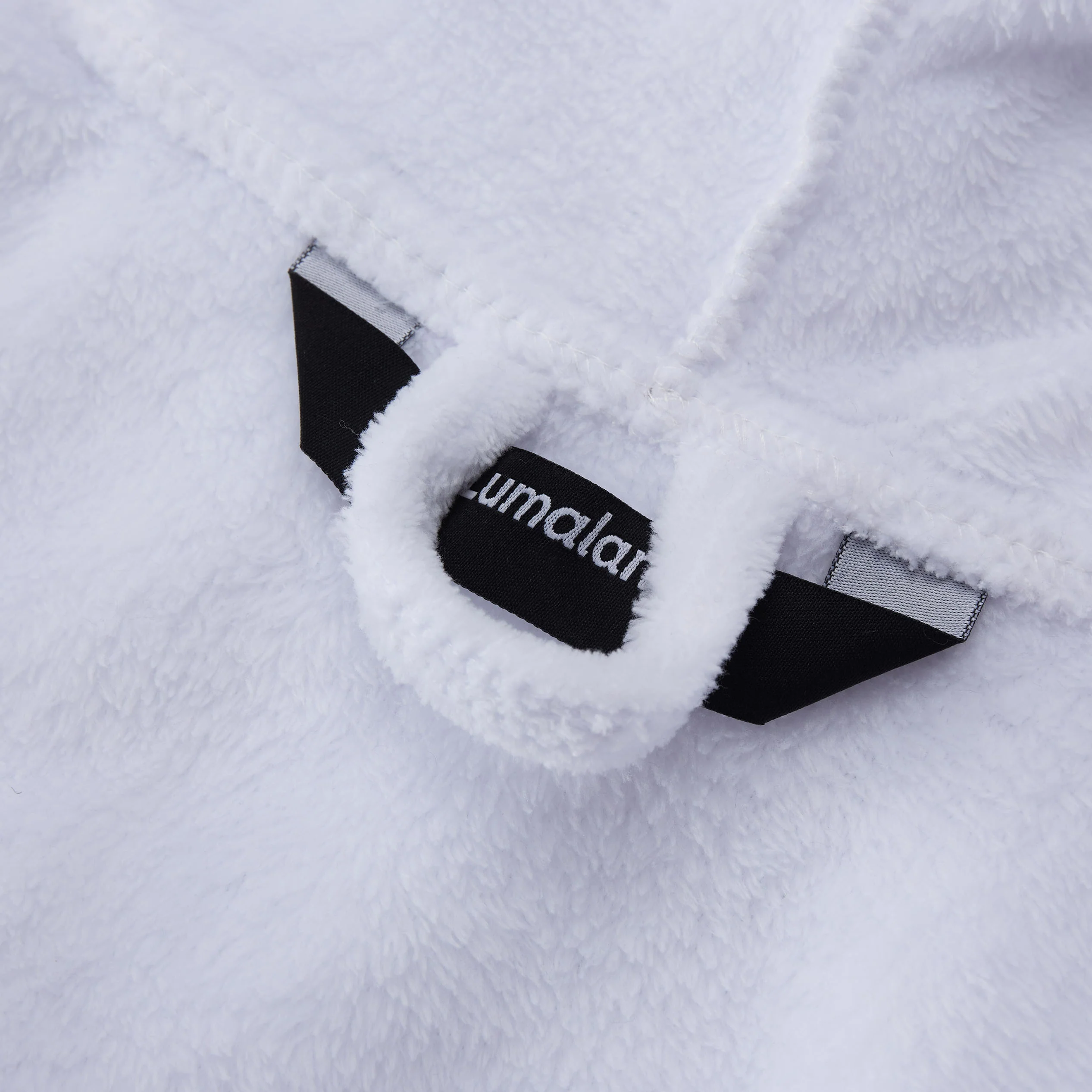 Luxury Mikrofaser Bademantel mit Kapuze für Damen und Herren - Weiß - Größe XXL - Image 8