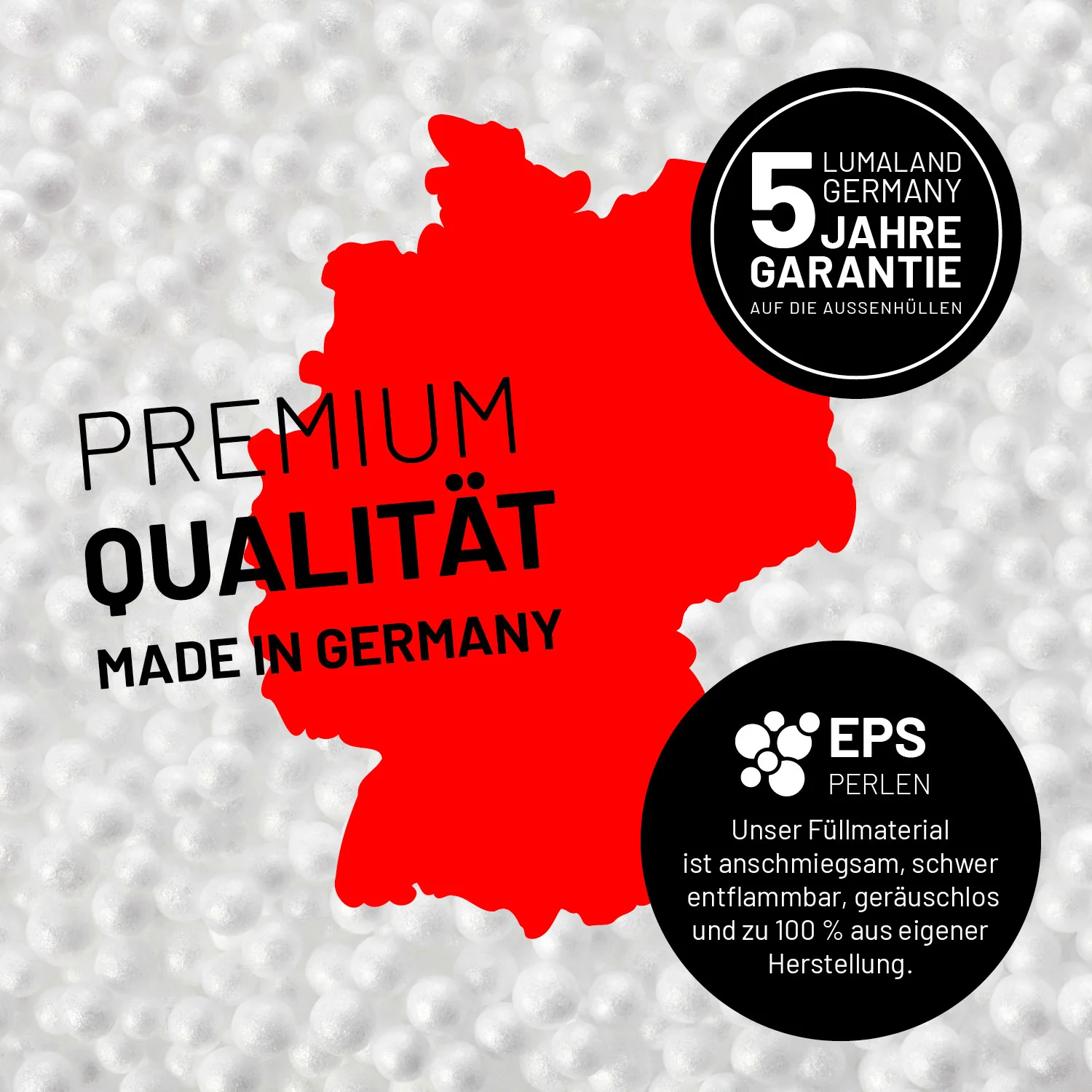 Luxury XL PLUS Sitzsack (220 L) - indoor - Dunkelblau - Image 4