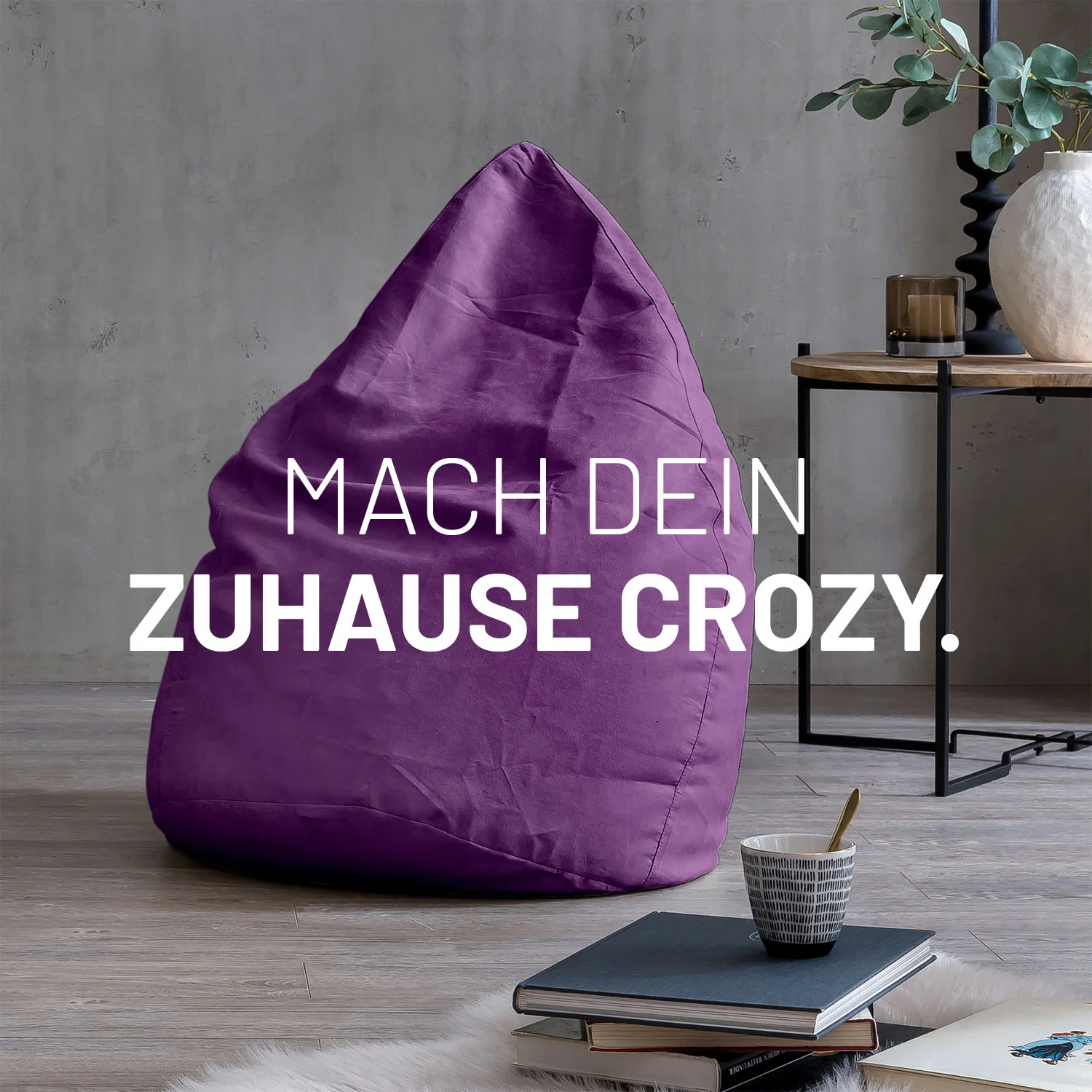 Luxury XL PLUS Sitzsack (220 L) - indoor - Lila - Image 3