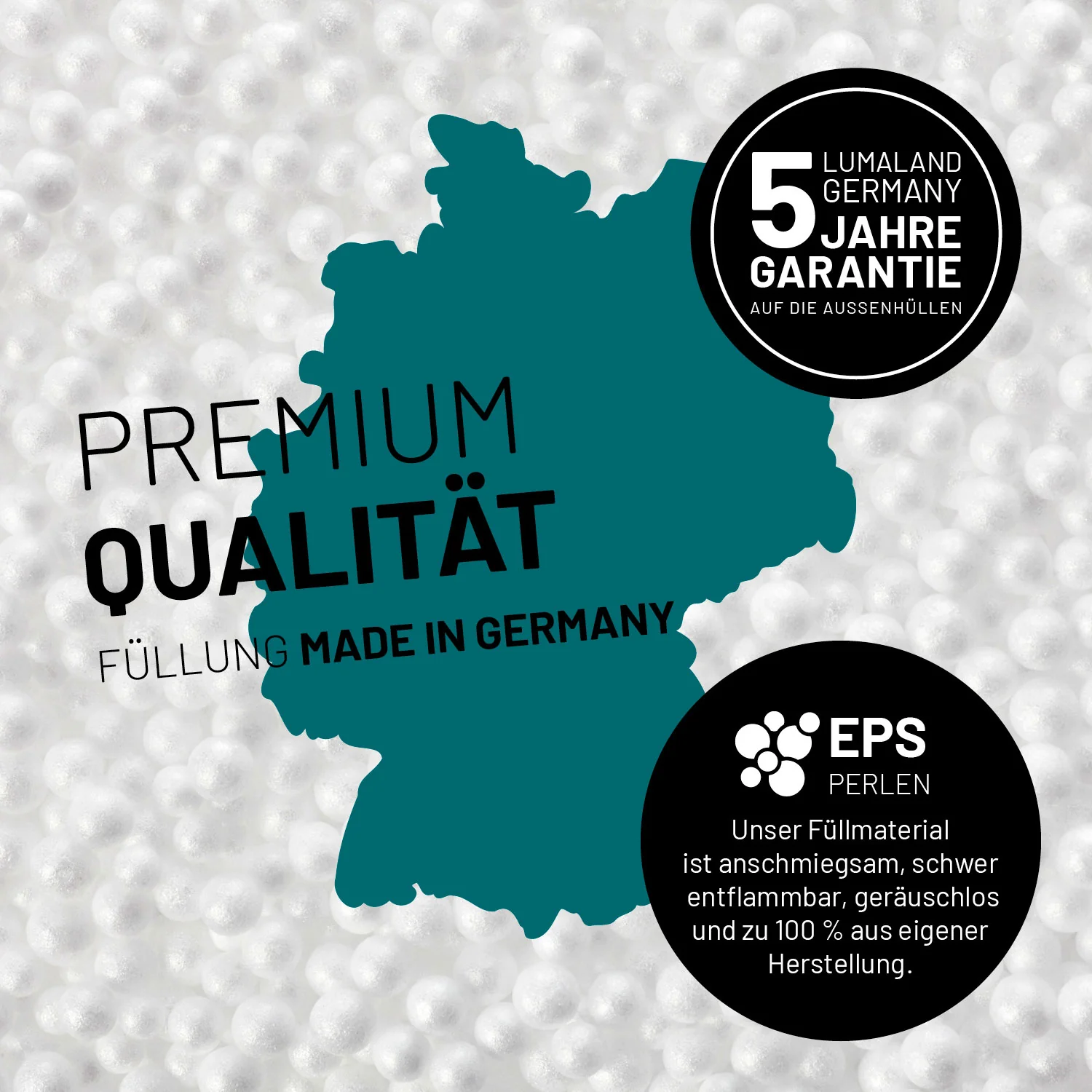 Luxury XL Sitzsack (120 L) - indoor - Grün - Image 4