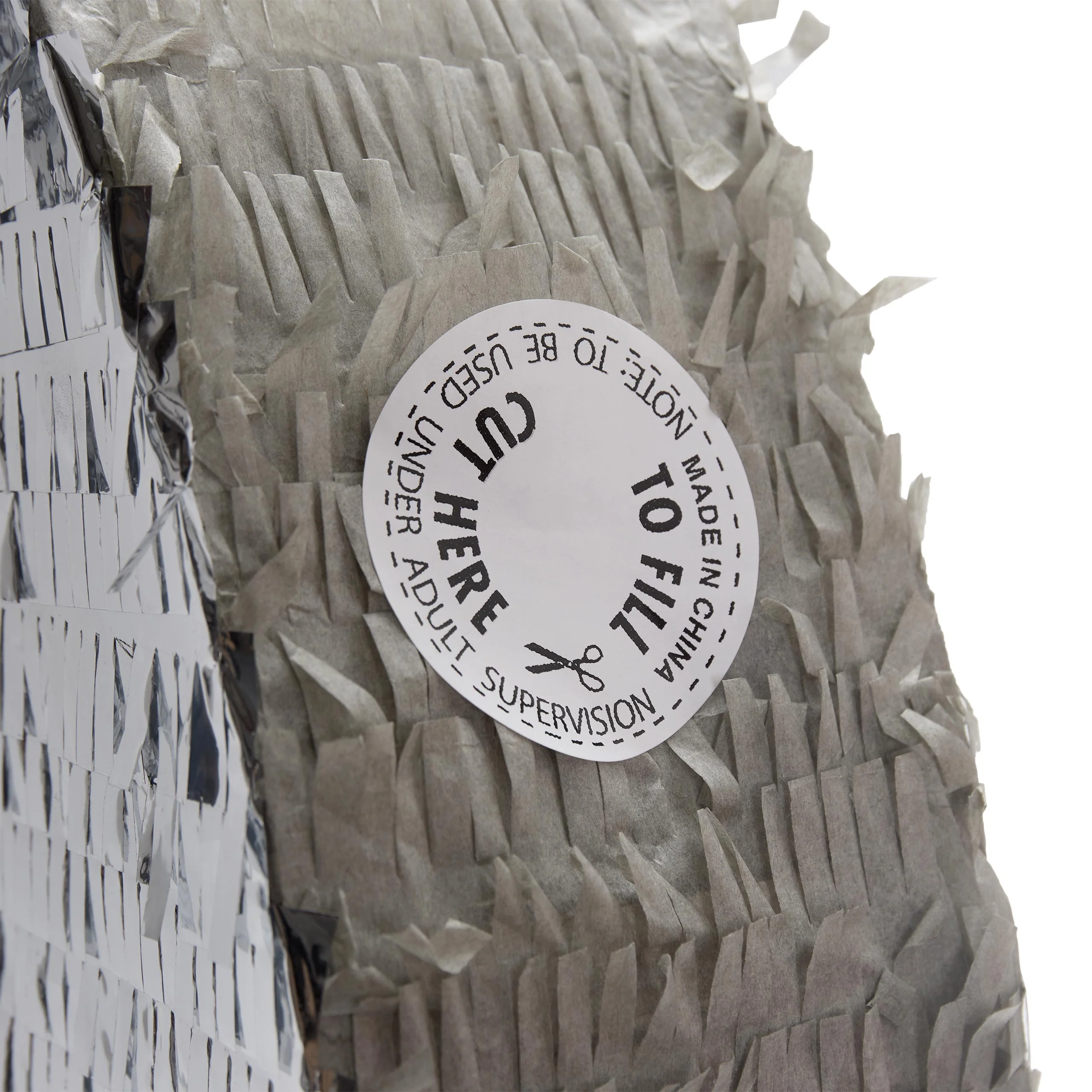 Pinata Set zum Befüllen inkl. Schläger & Augenbinde "Faultier" - Image 6