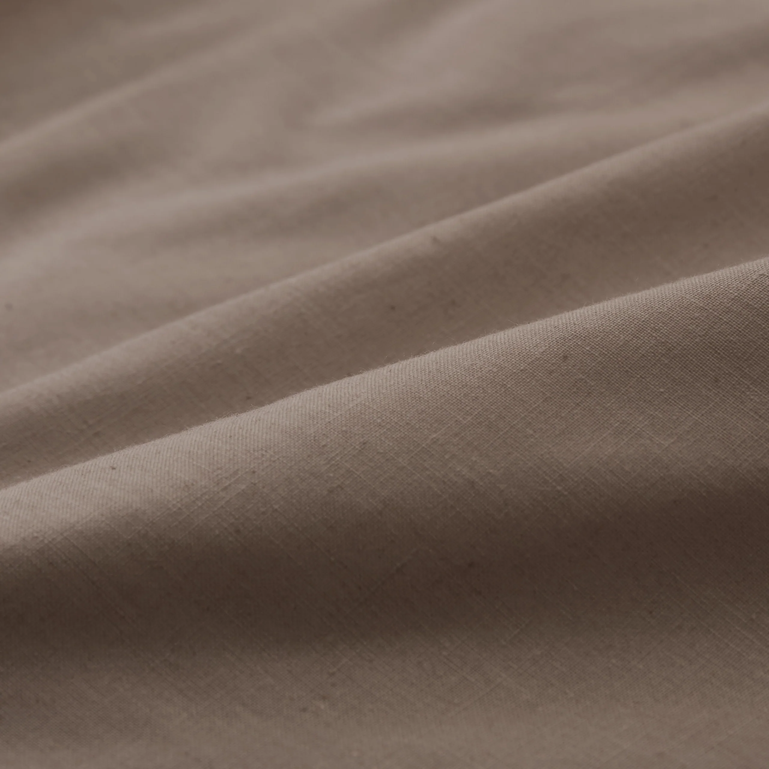 Premium Bettwäsche Everyday - Ganzjahres Bettbezug 155x200 cm & Kissenbezug 80x80 cm - Taupe - Image 6