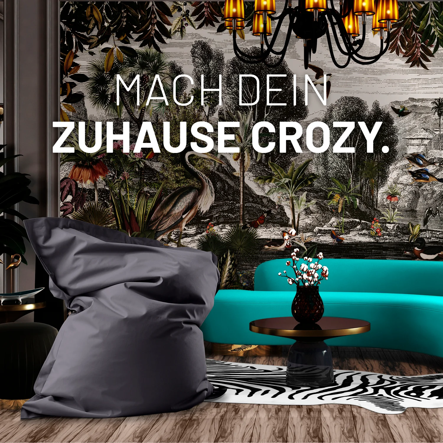 Sitzsack Classic XXL (380 L) - indoor & outdoor - Anthrazit - Image 3