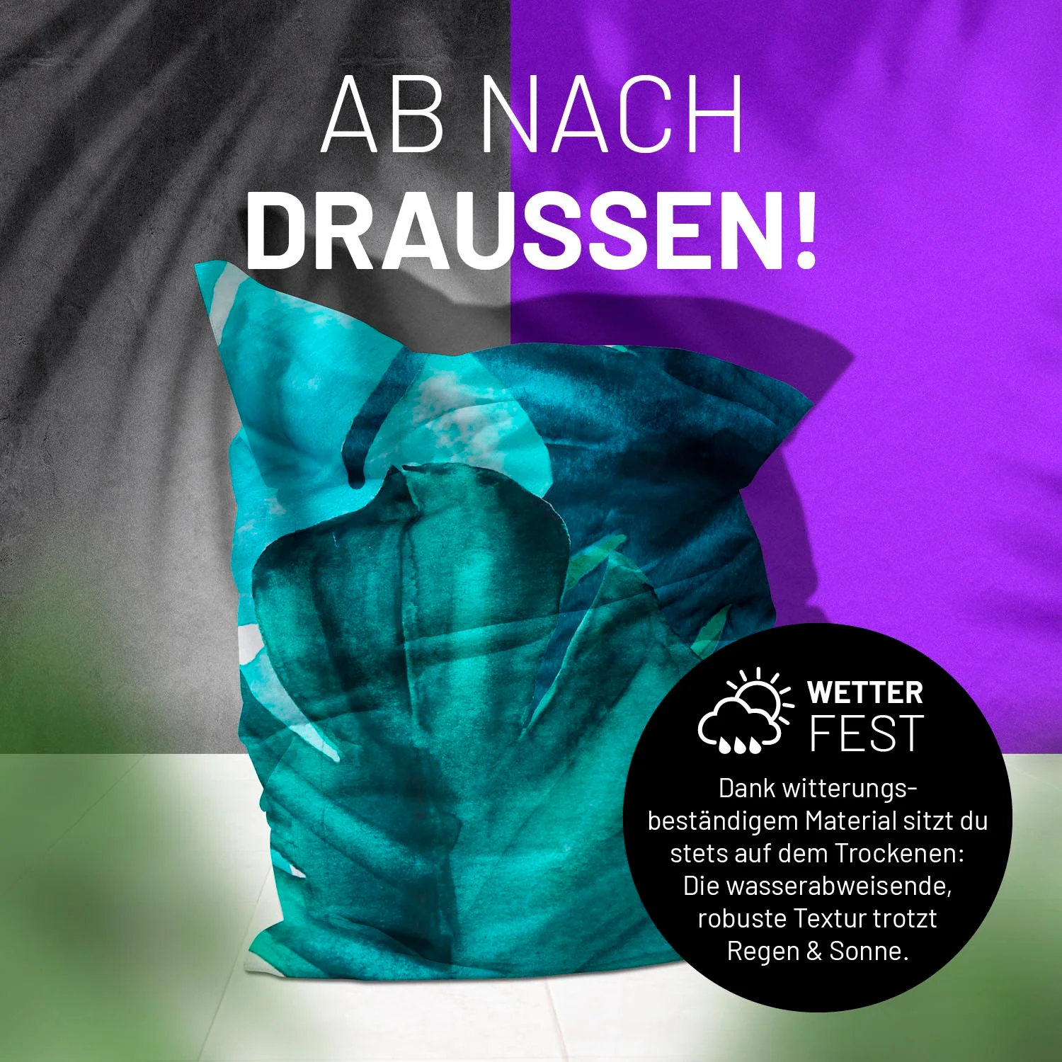 Sitzsack Classic XXL (380 L) - indoor & outdoor - Special Edition Botanical - Image 6