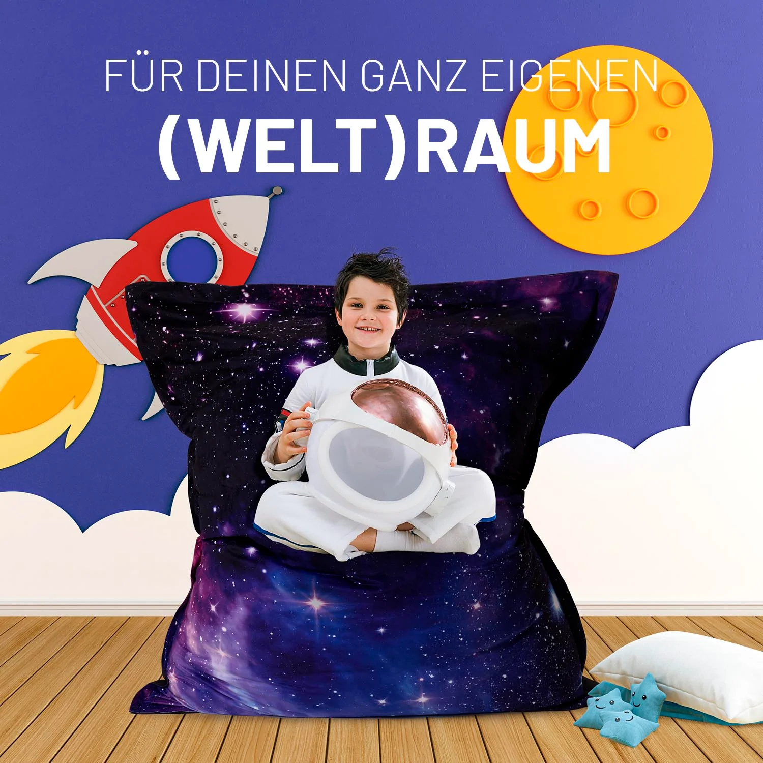 Sitzsack Classic XXL (380 L) - indoor & outdoor - Special Edition Galaxy - Image 7