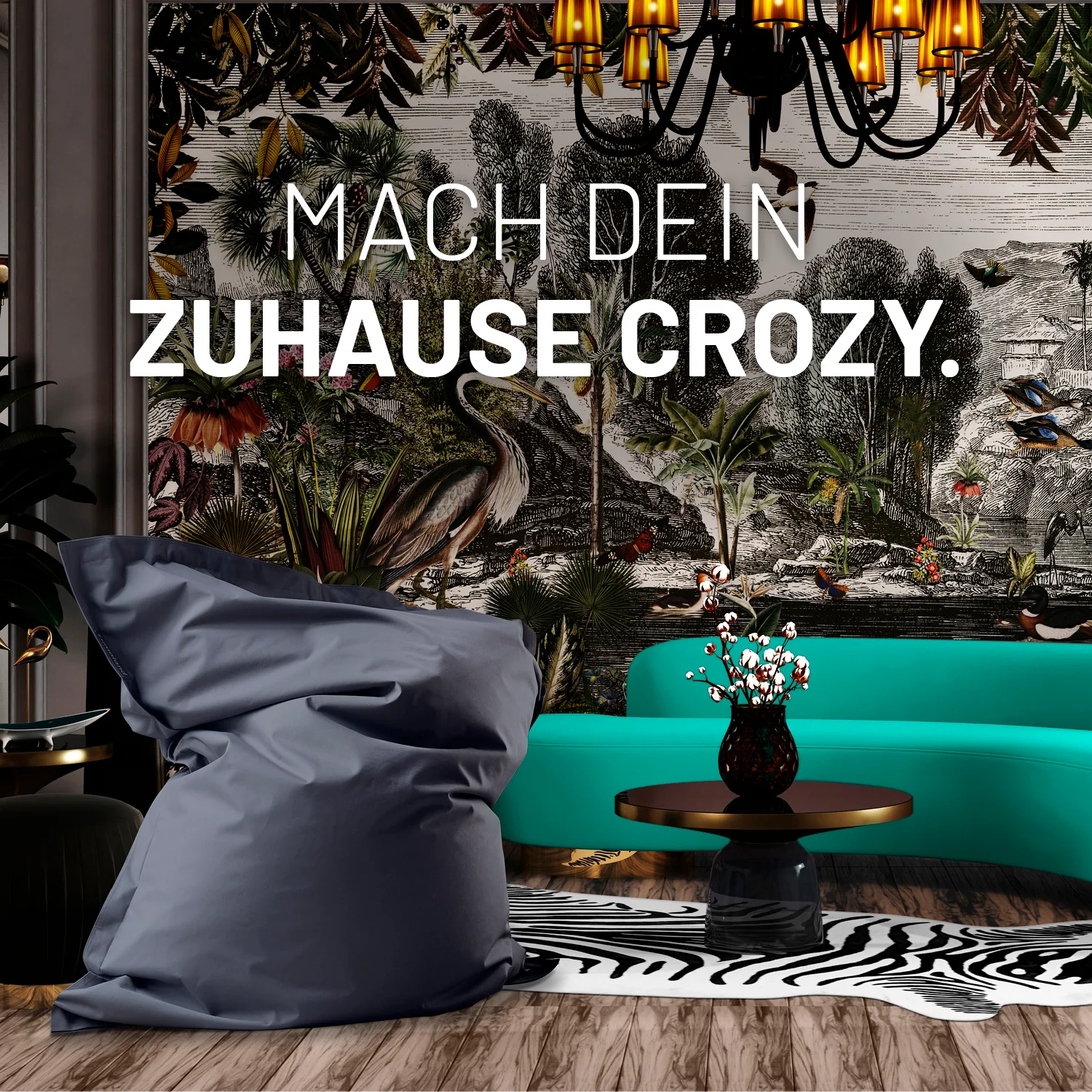 Sitzsack Classic XXL (380 L) - indoor & outdoor - Stahlgrau - Image 3