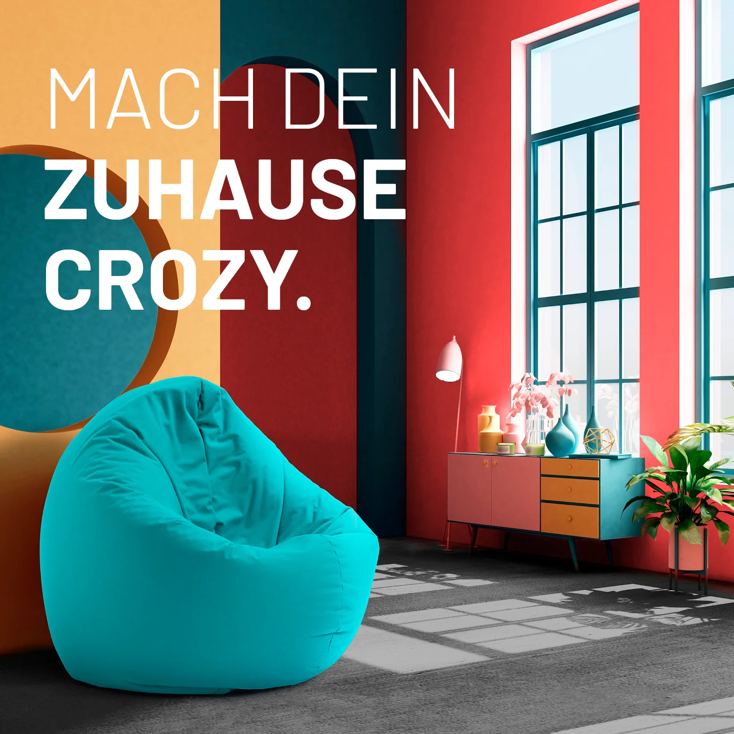 Sitzsack Drops (300 L) - indoor & outdoor - Aquamarin - Image 3