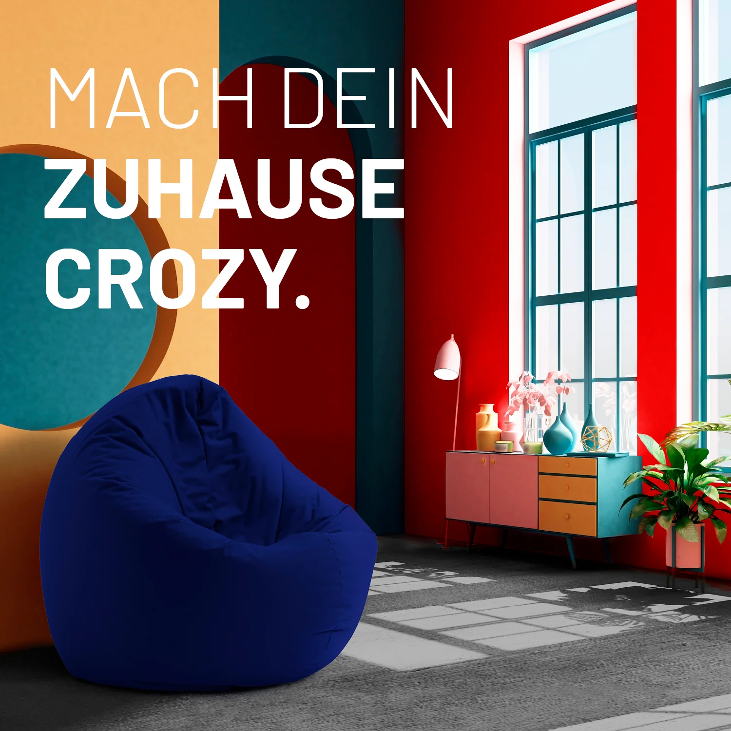 Sitzsack Drops (300 L) - indoor & outdoor - Dunkelblau - Image 3
