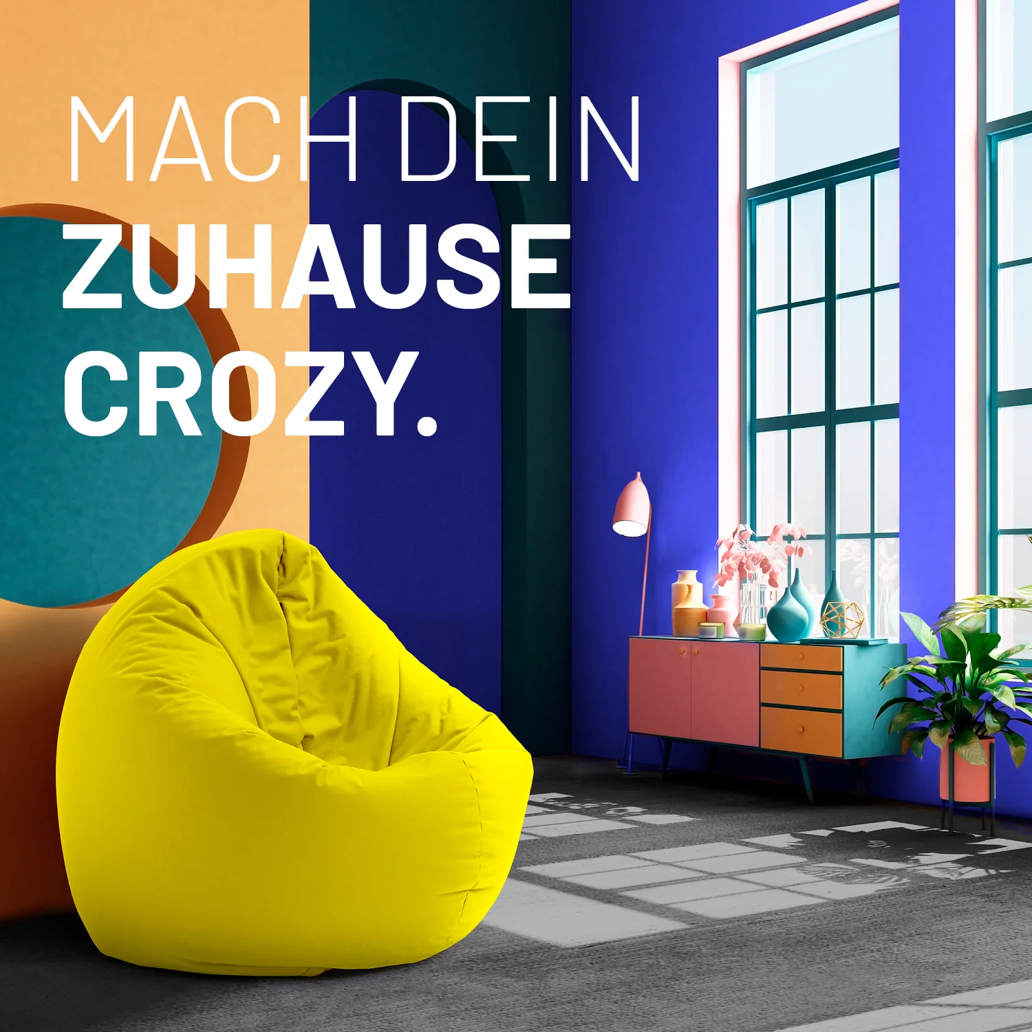 Sitzsack Drops (300 L) - indoor & outdoor - Gelb - Image 3