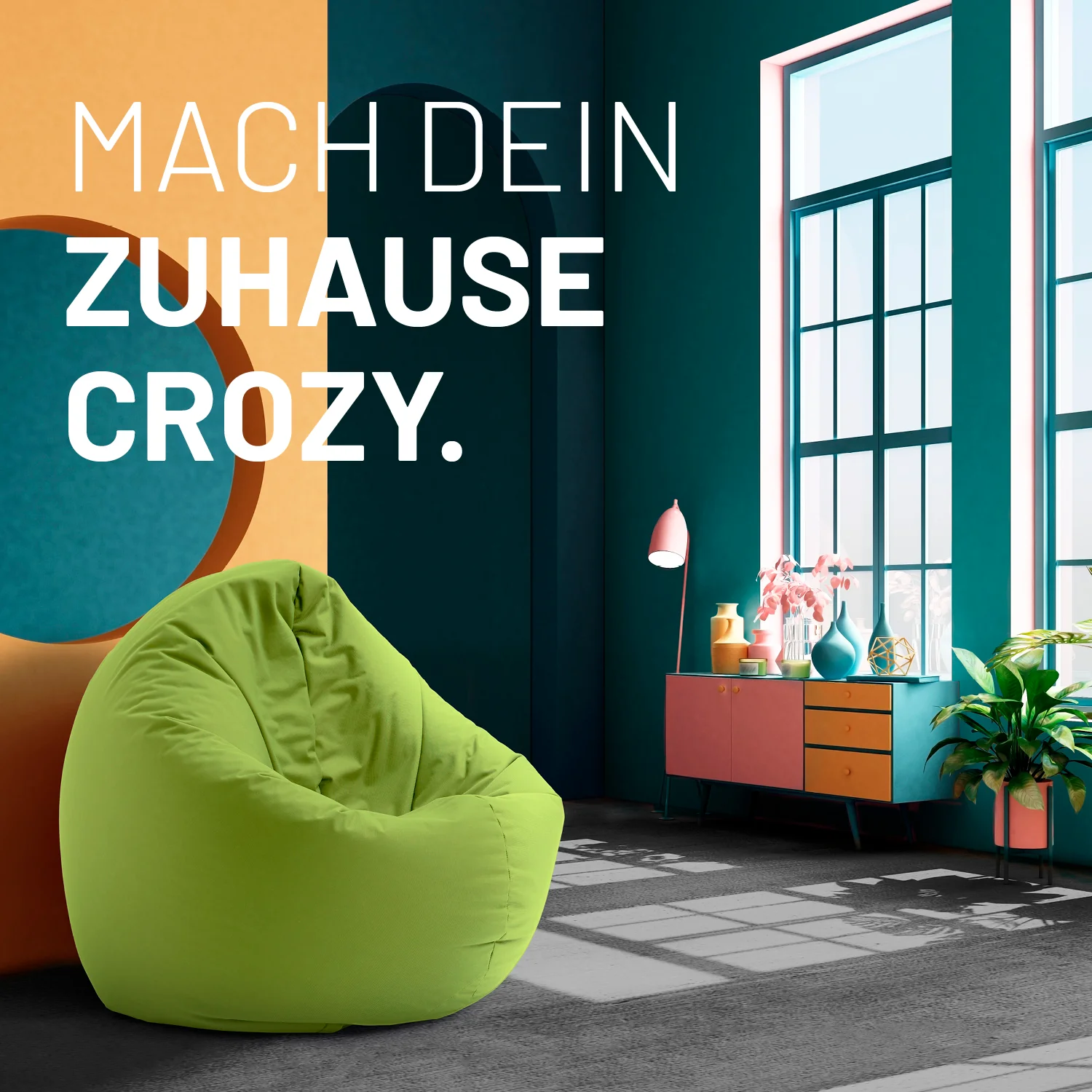 Sitzsack Drops (300 L) - indoor & outdoor - Grün - Image 3