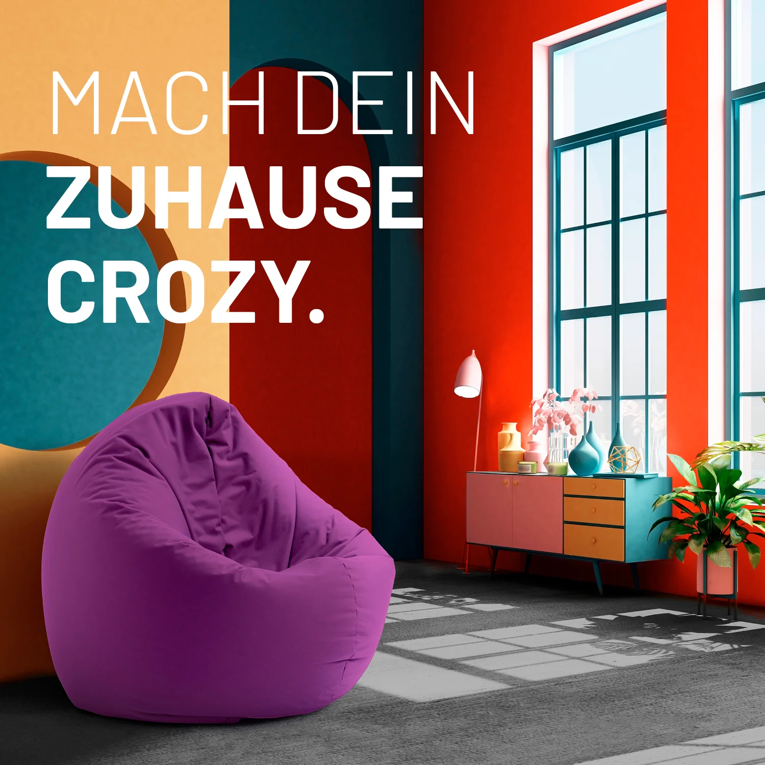 Sitzsack Drops (300 L) - indoor & outdoor - Lila - Image 3
