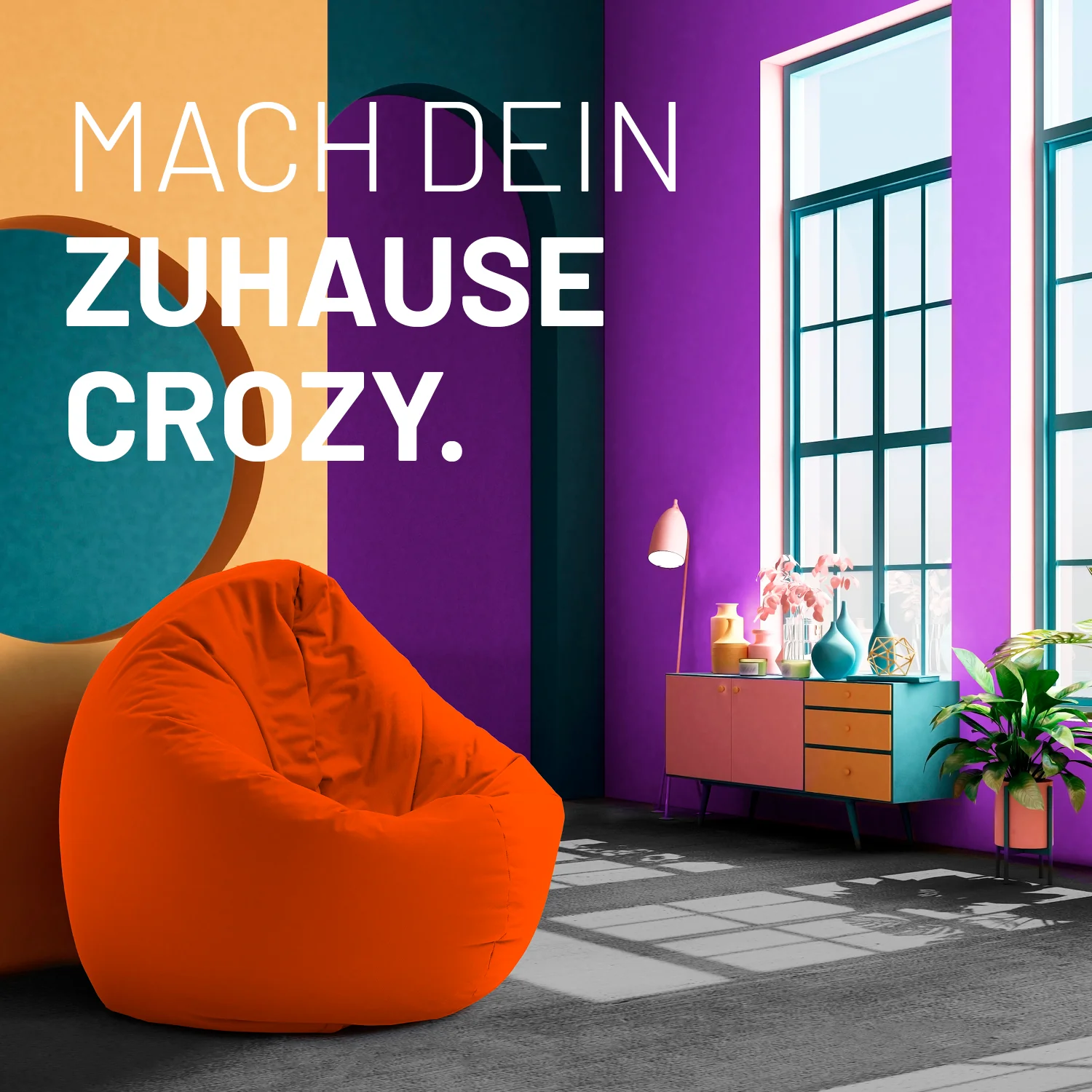 Sitzsack Drops (300 L) - indoor & outdoor - Orange - Image 3