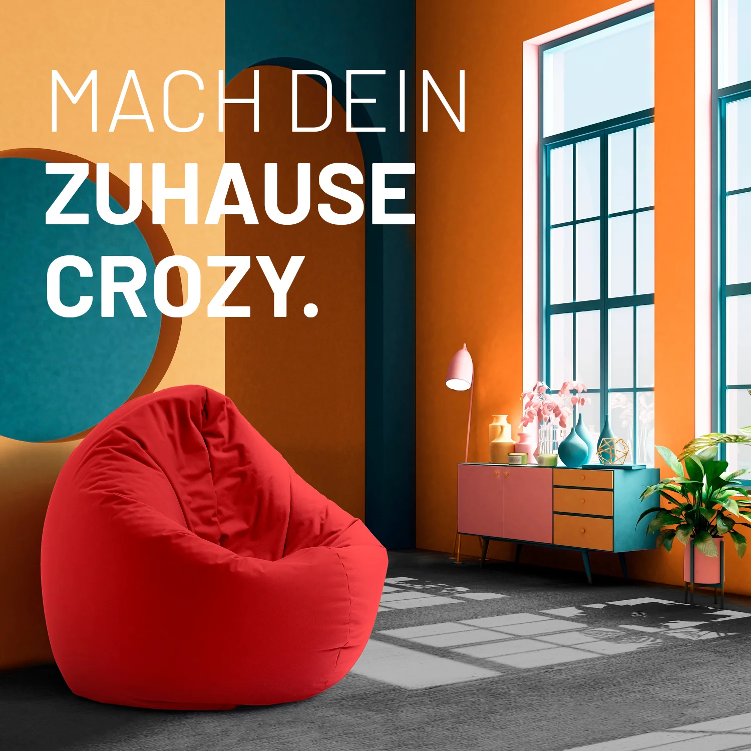 Sitzsack Drops (300 L) - indoor & outdoor - Rot - Image 3