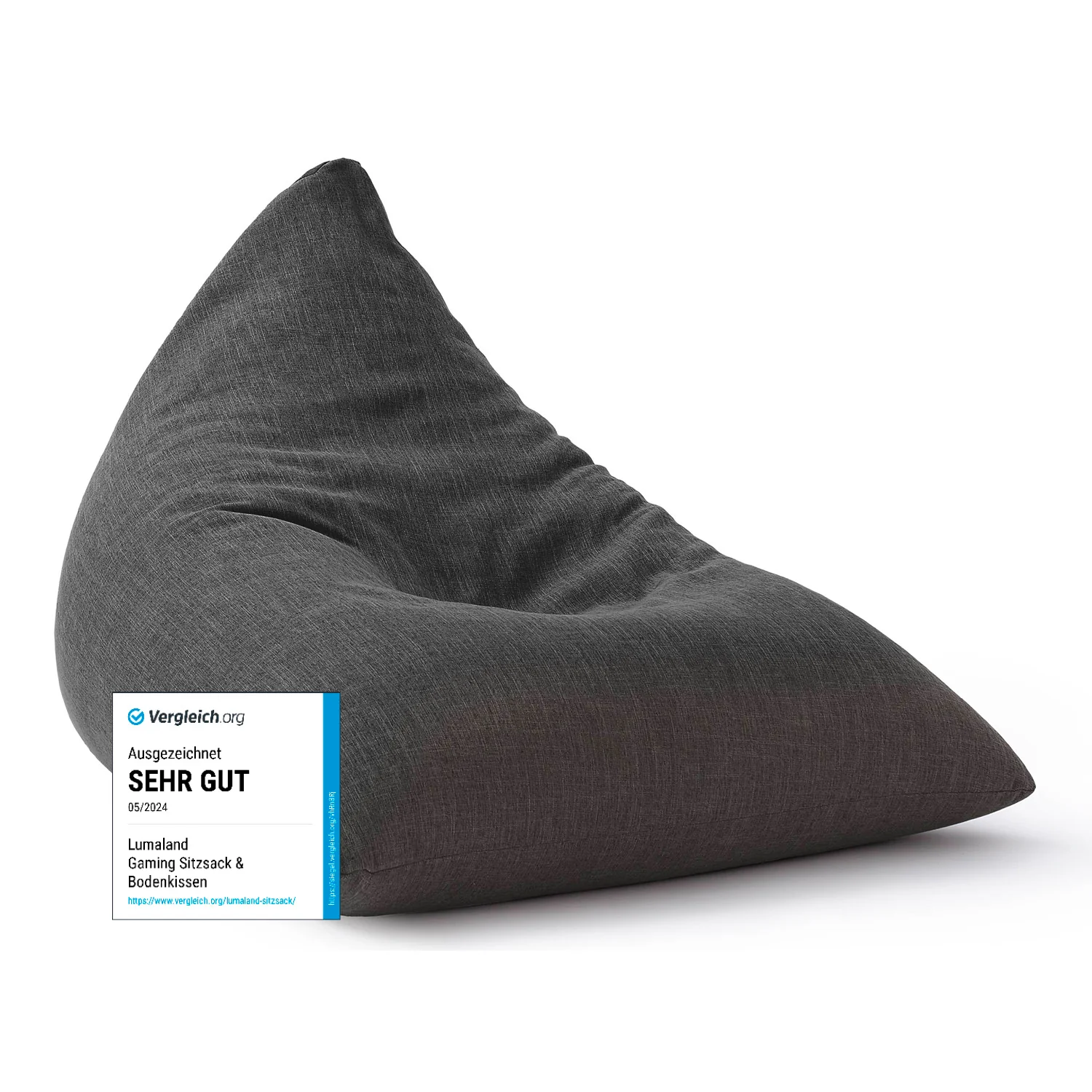 Sitzsack Interior Line (370 L) - indoor - Dunkelgrau