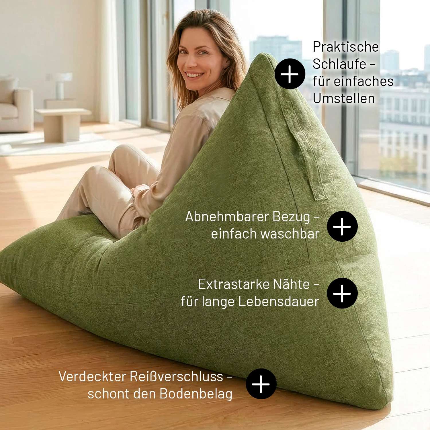 Sitzsack Interior Line (370 L) - indoor - Lime - Image 6