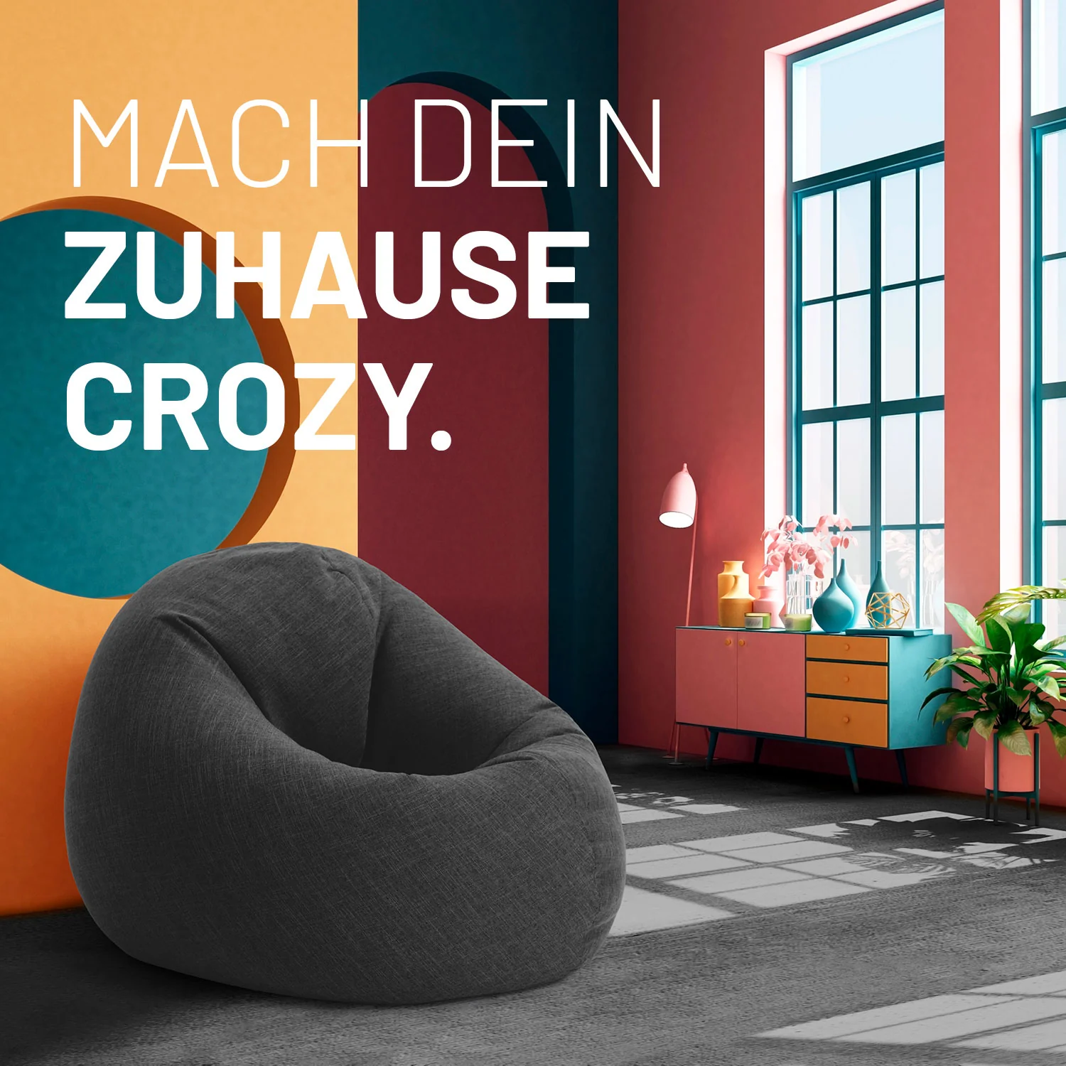 Sitzsack Interior Line (300 L) - indoor - Dunkelgrau - Image 3
