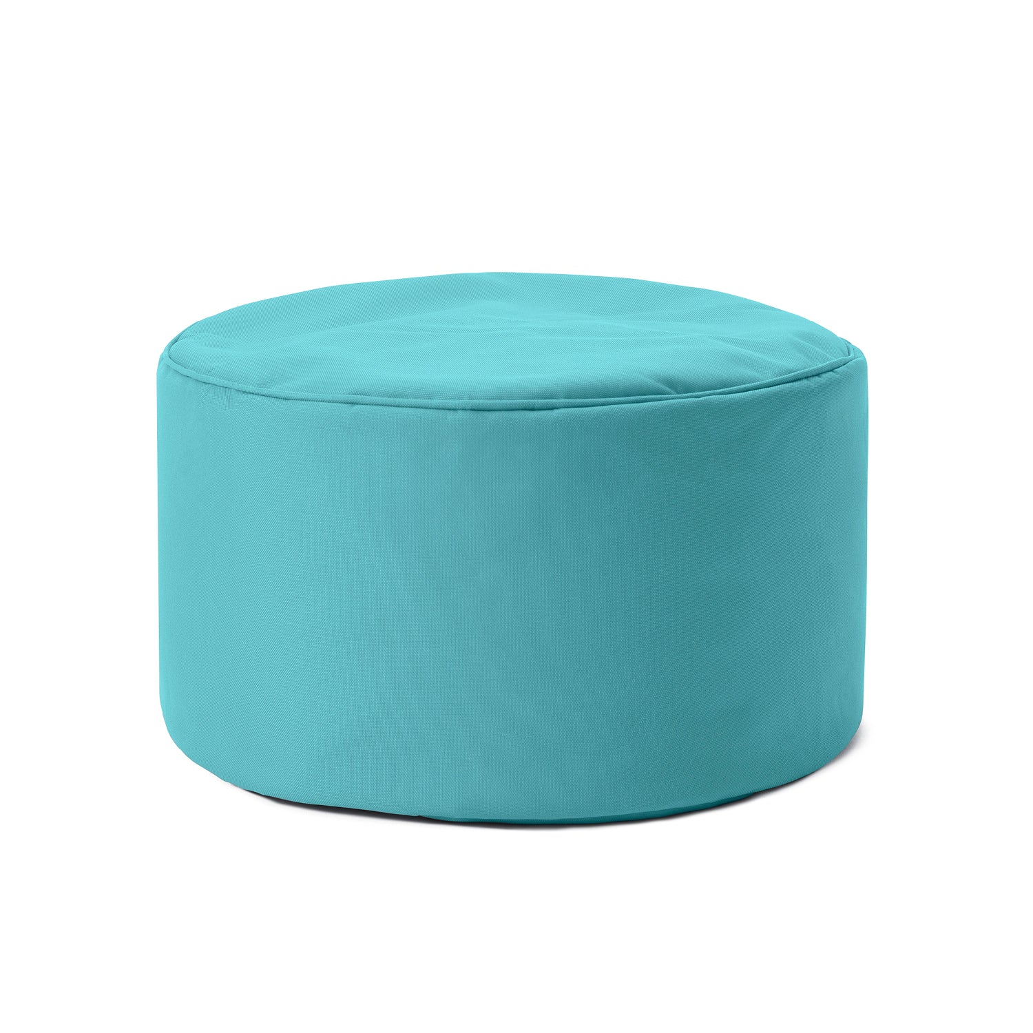 Sitzsack-Hocker/Pouf (50 L) - indoor & outdoor - Aquamarin
